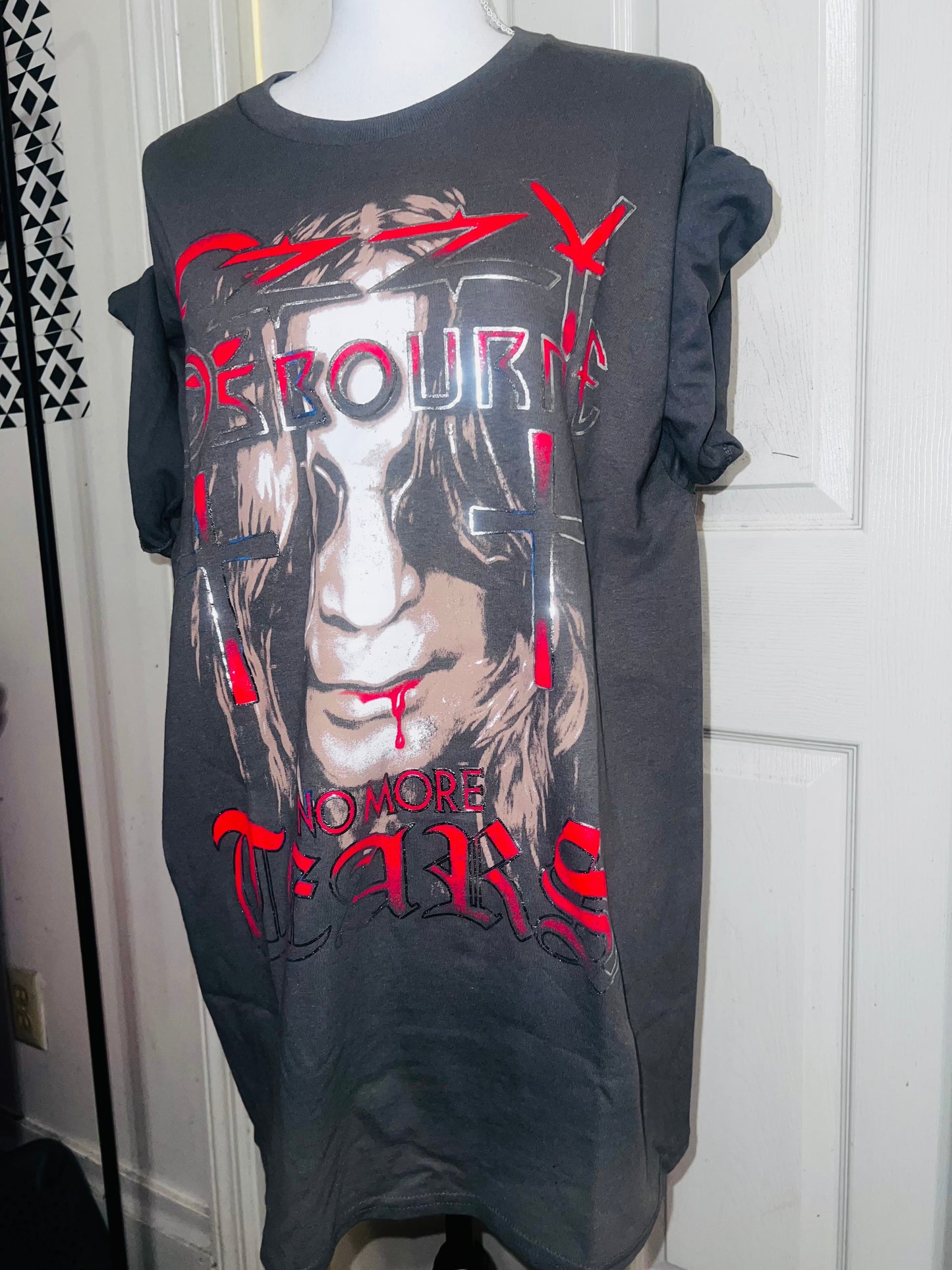 Ozzy Osbourne Oversized Distressed Tee