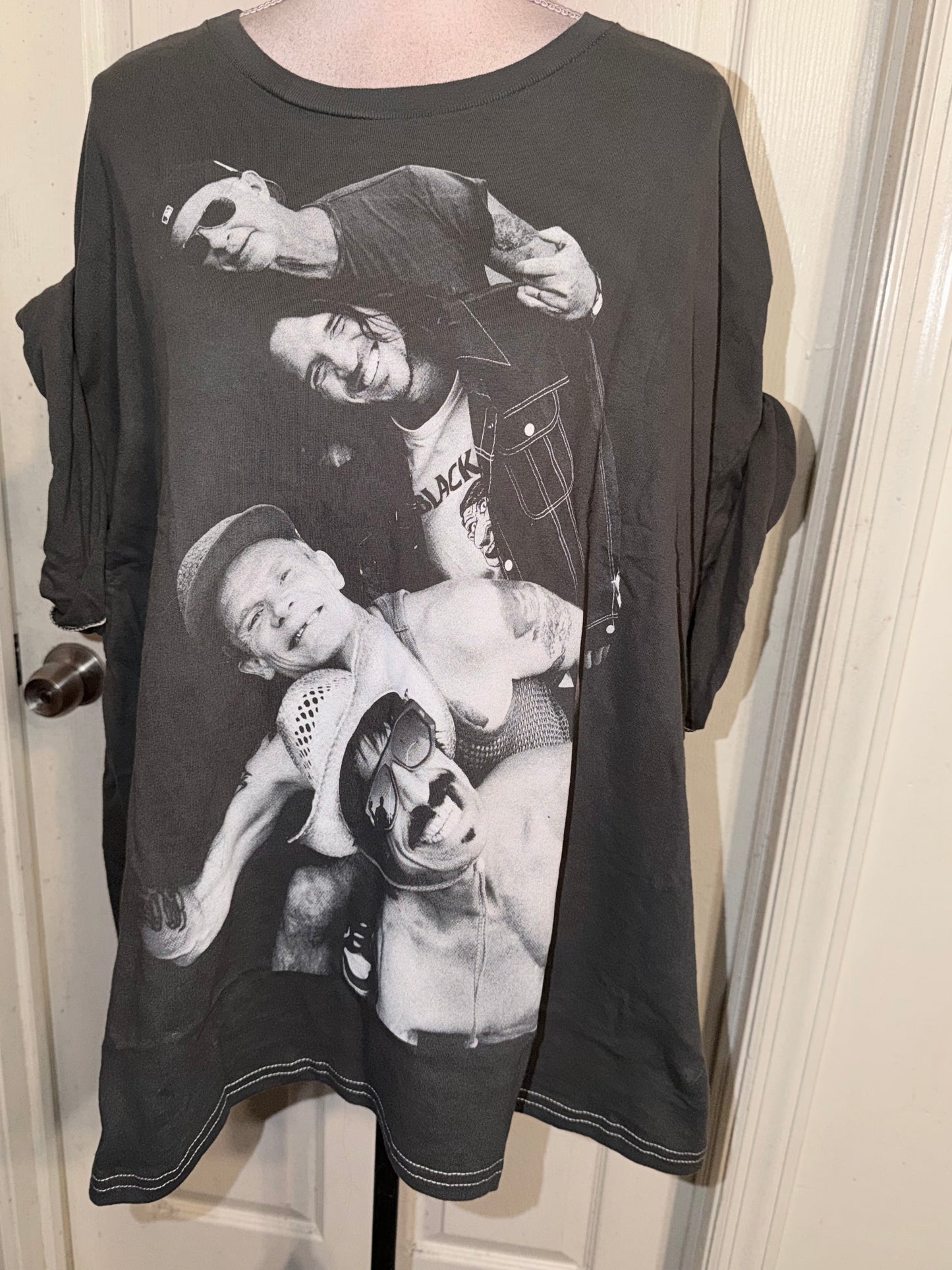 Red Hot Chili Peppers Oversized Distressed Tee