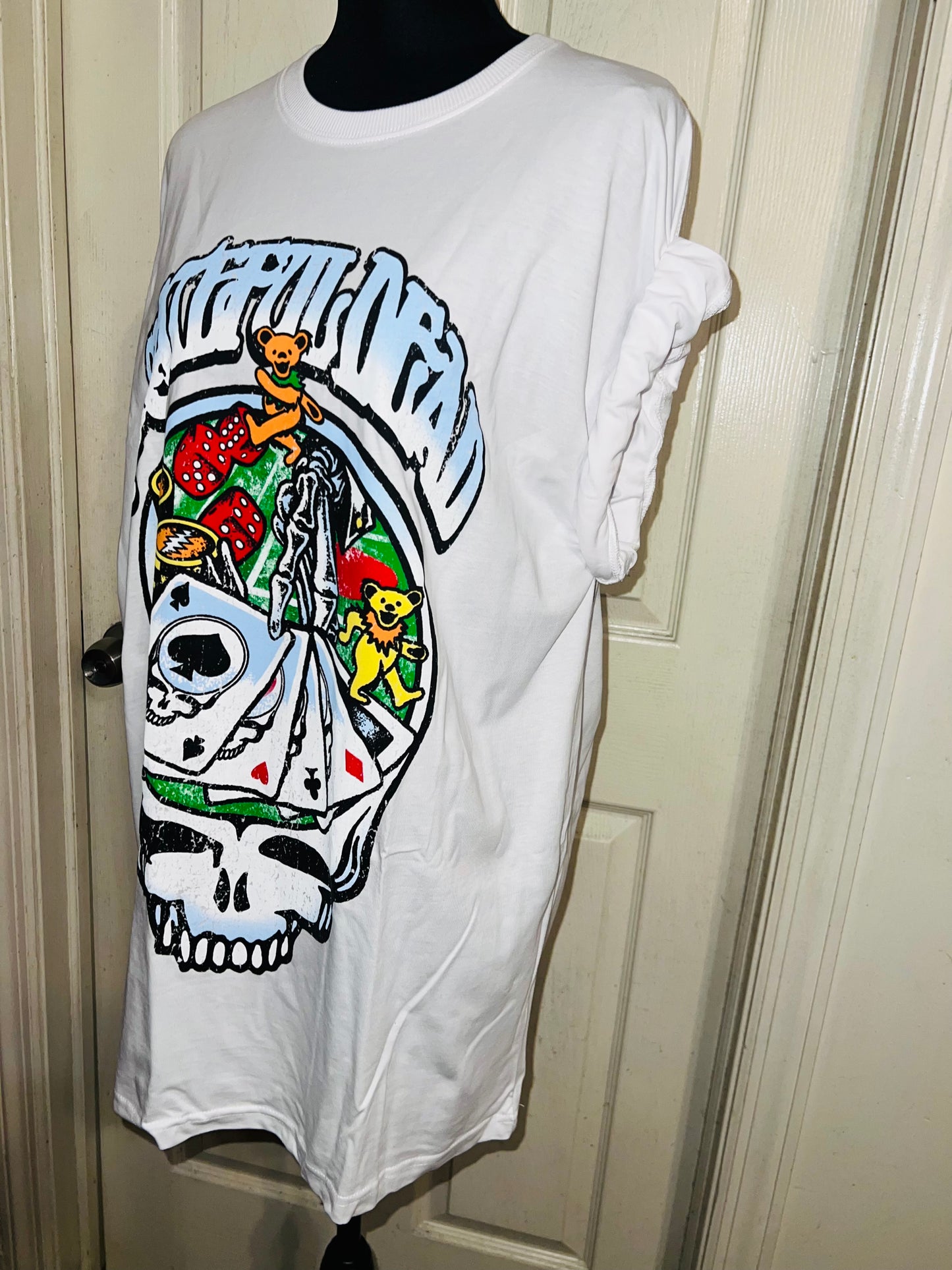Grateful Dead Oversized Distressed Tee