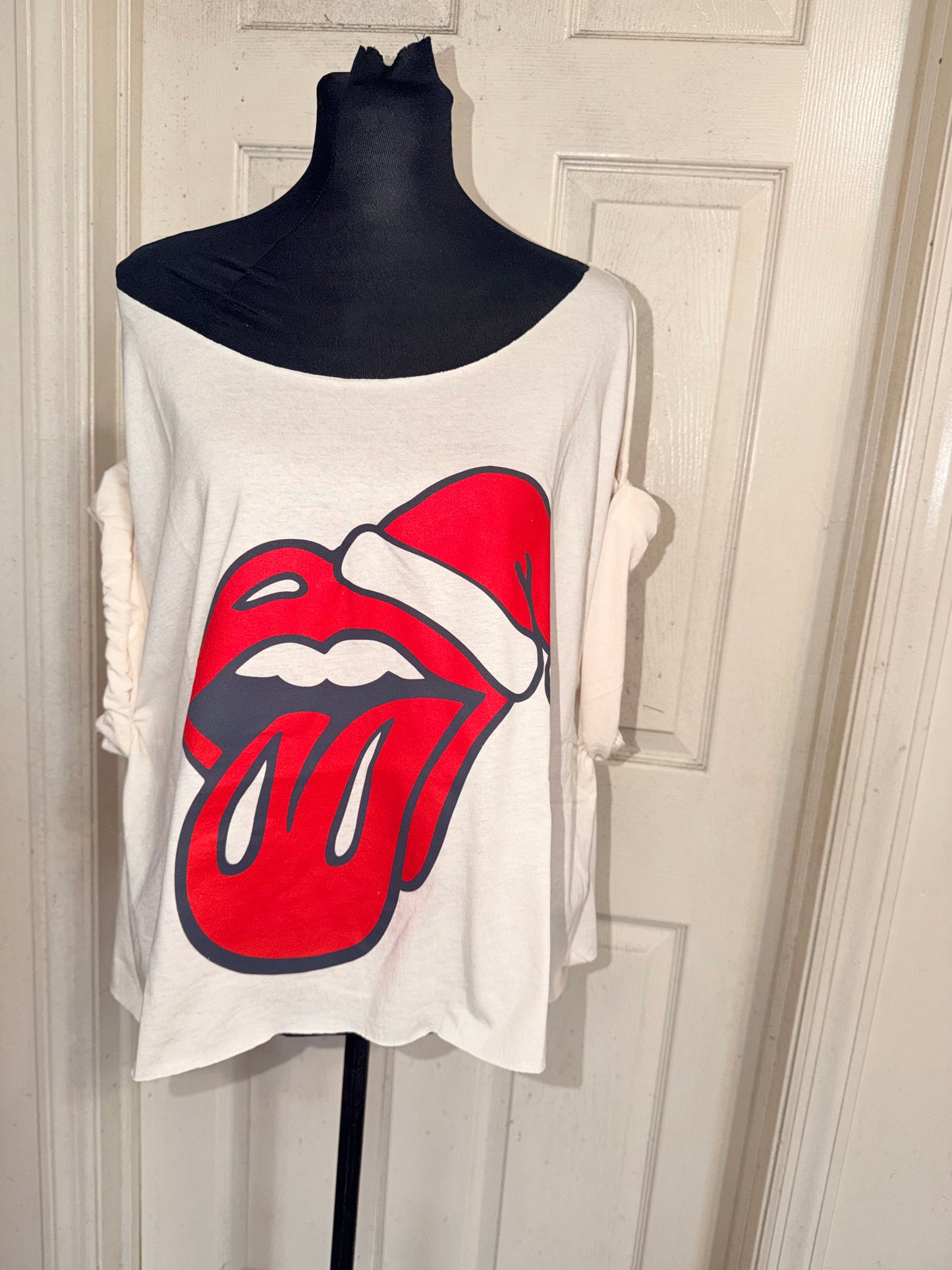 The Rolling Stones OFTS Oversized Distressed Tee