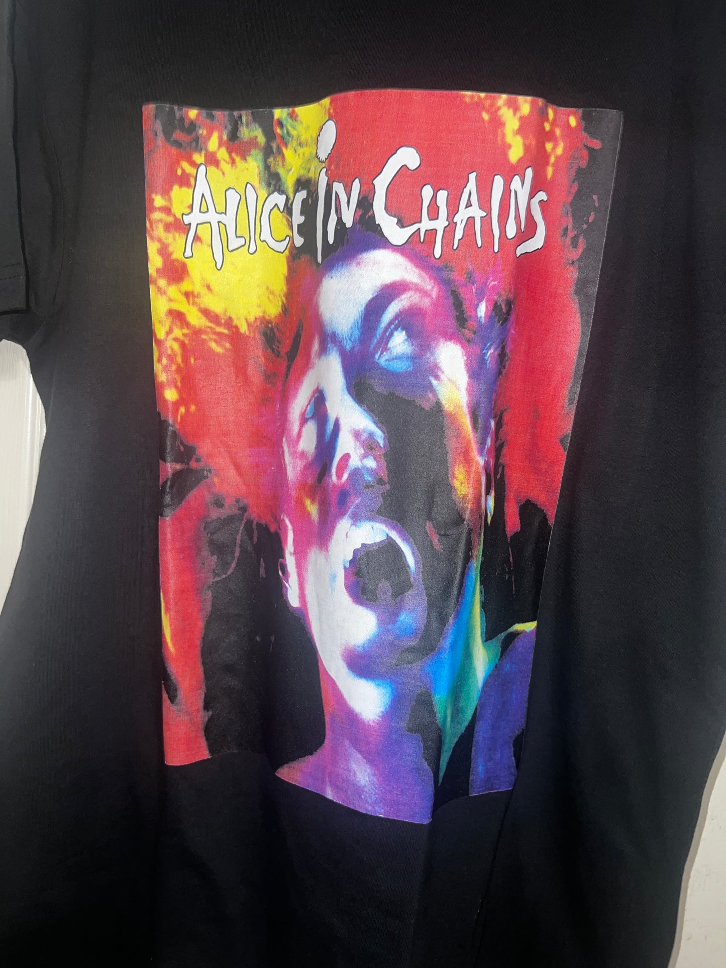 Alice In Chains Oversized Distressed Tee