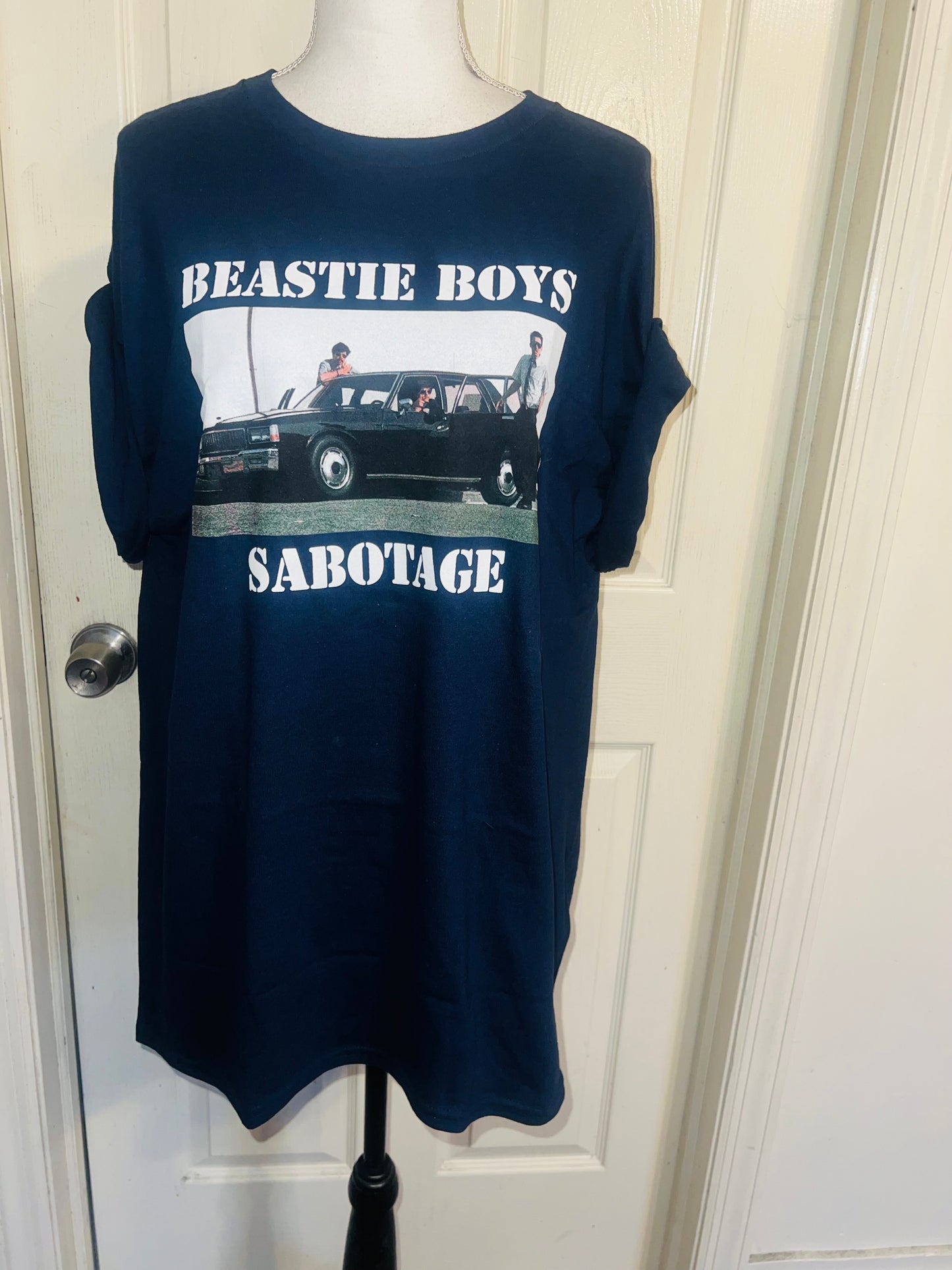 Beastie Boys Oversized Distressed Tee