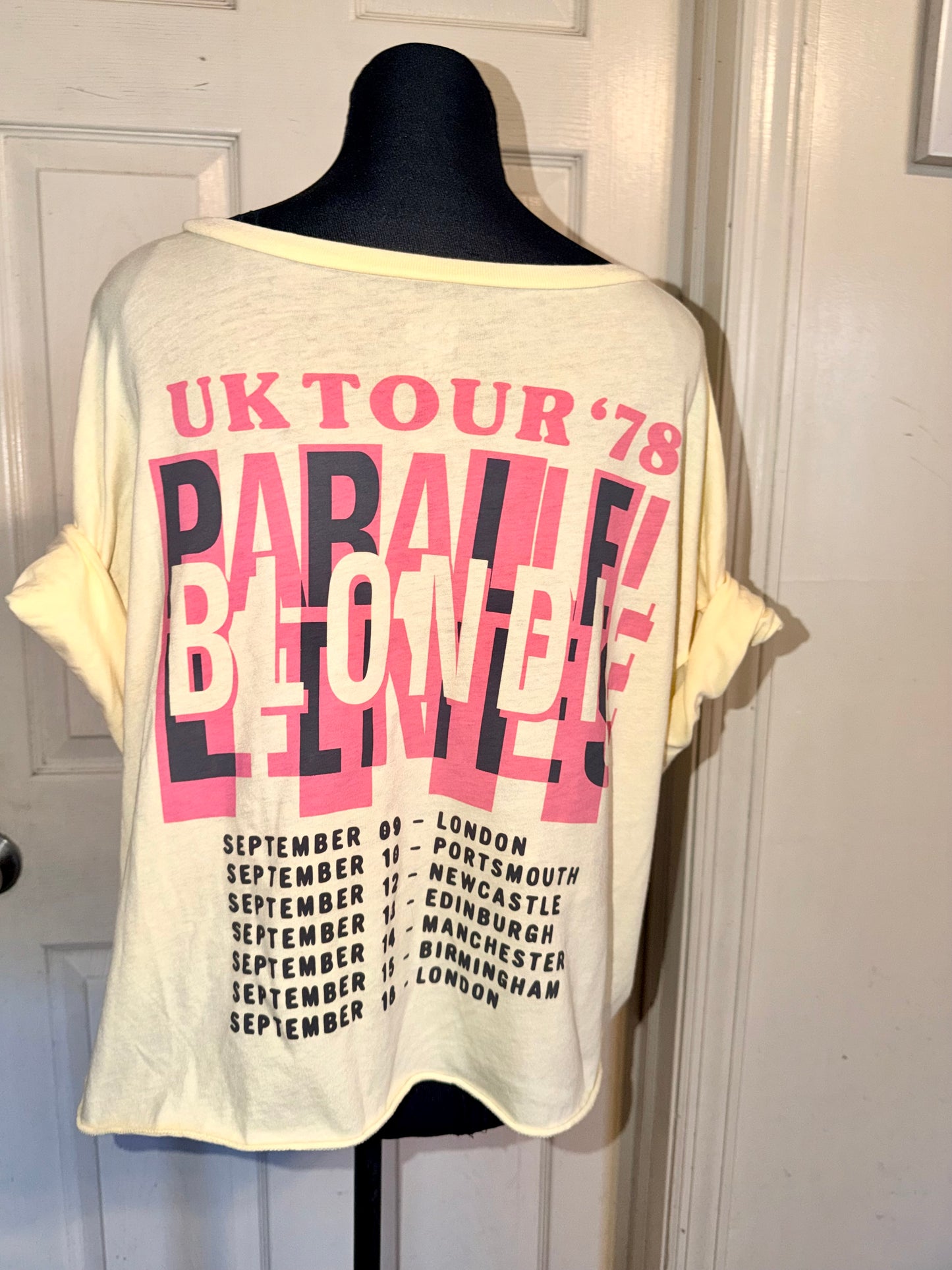 Blondie Double Sided Oversized Tee