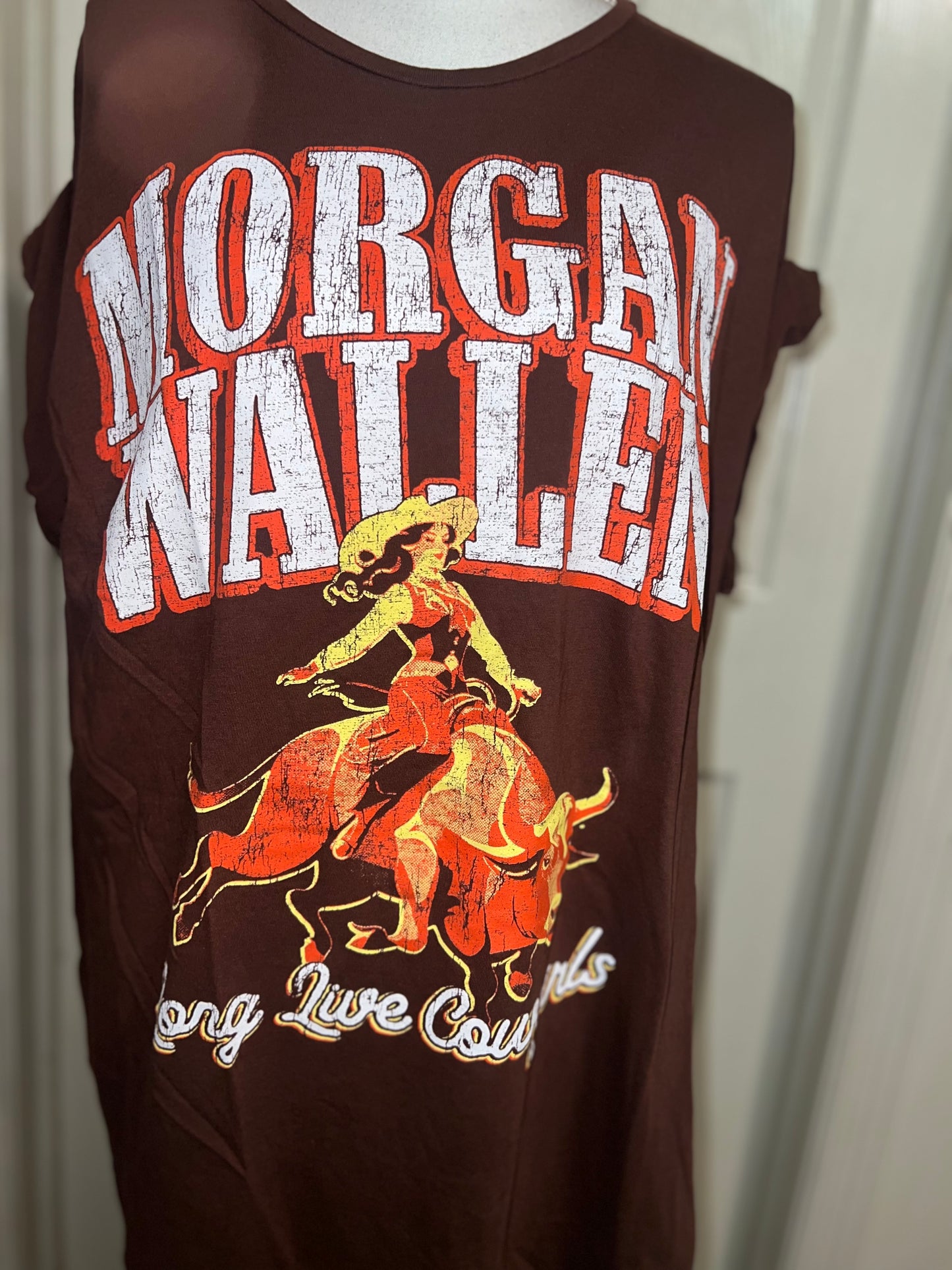 Morgan Wallen Oversized Distressed Tee