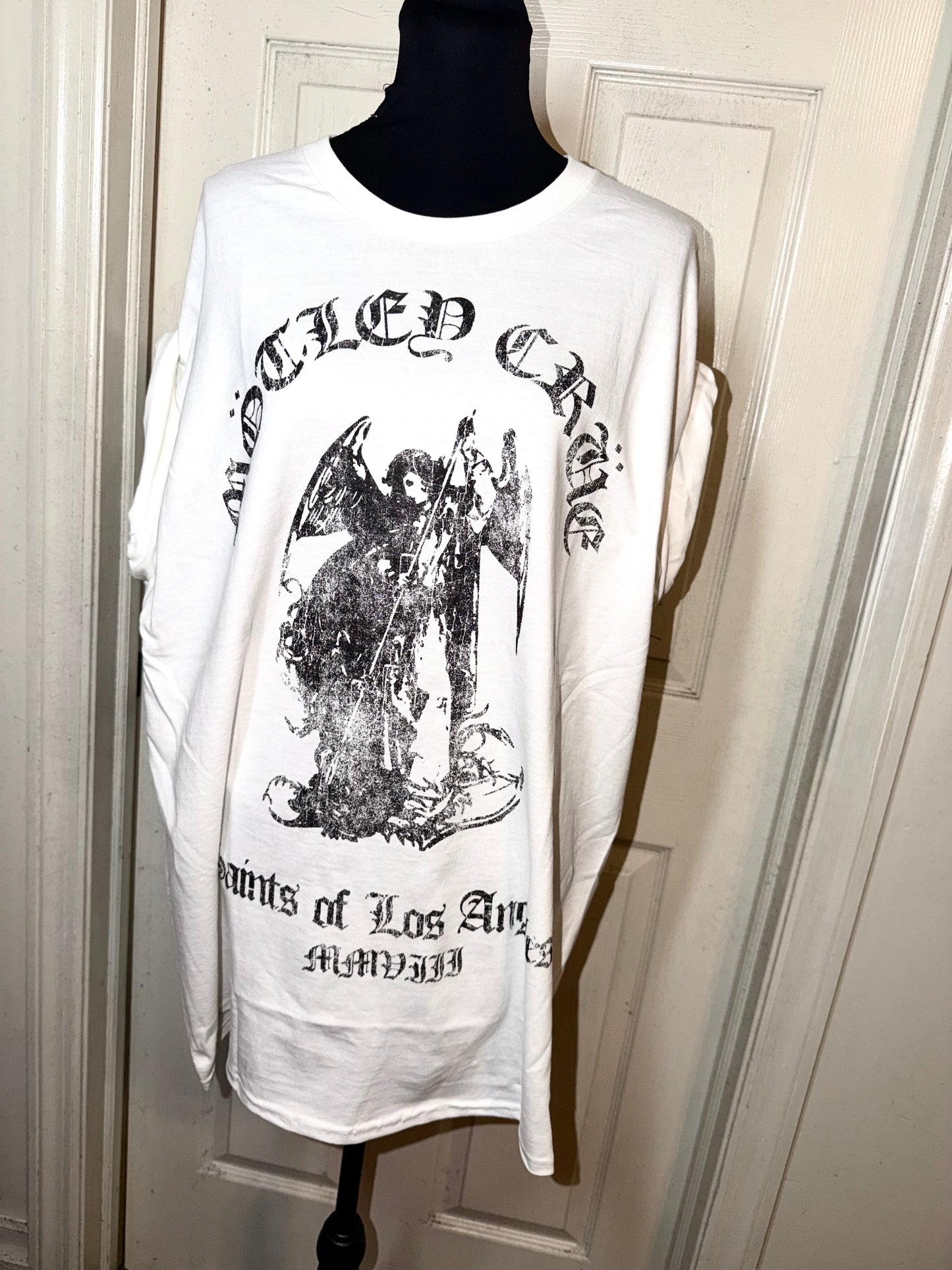 Motley Crue Oversized Distressed Tee