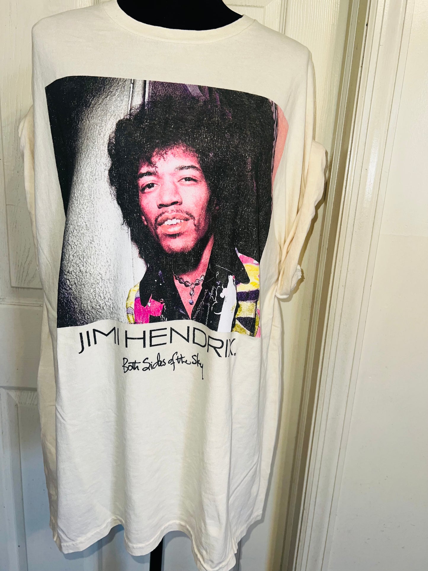 Jimi Hendrix Oversized Distressed Tee