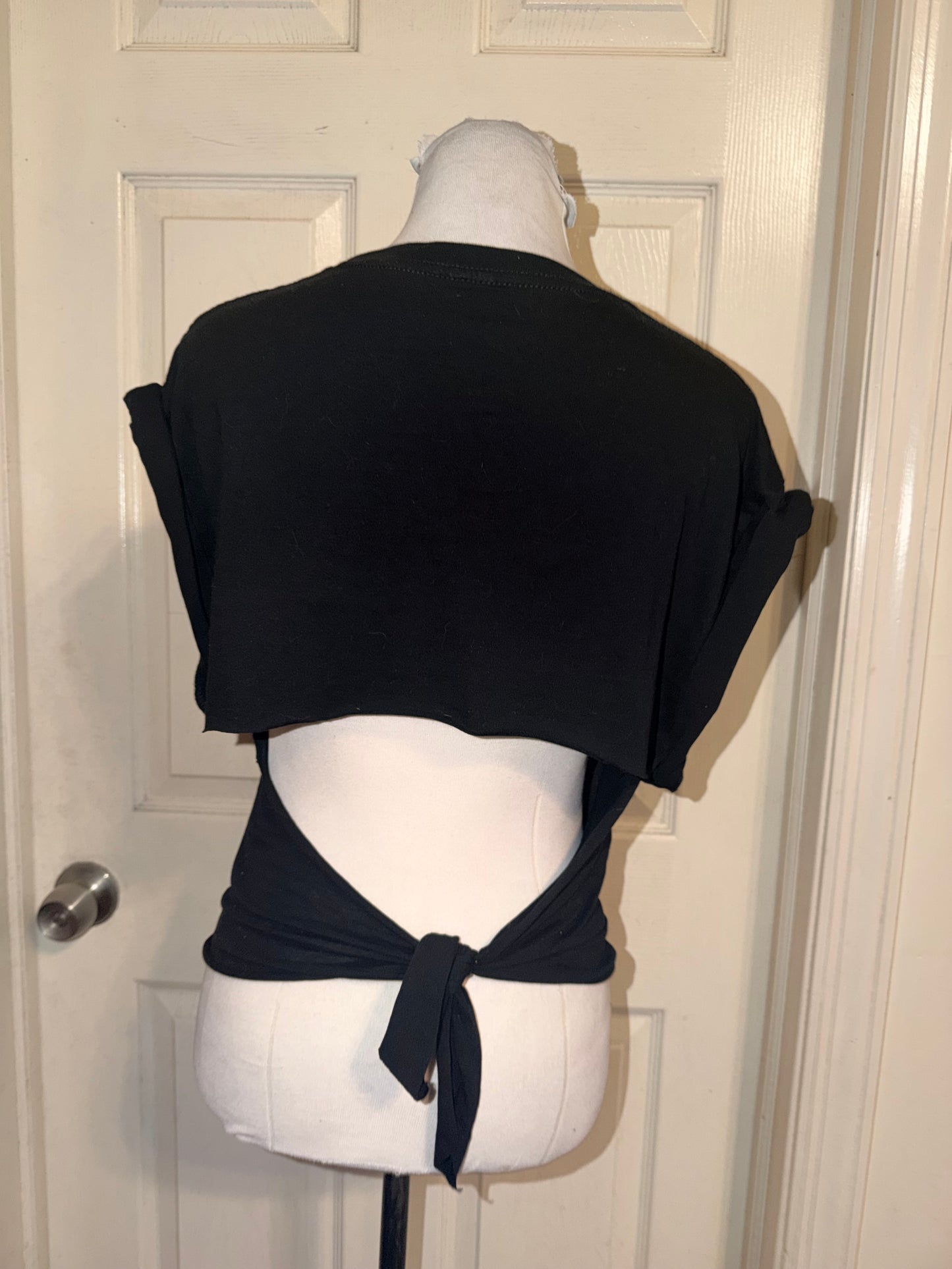 Metallica Open Tie Back Tee