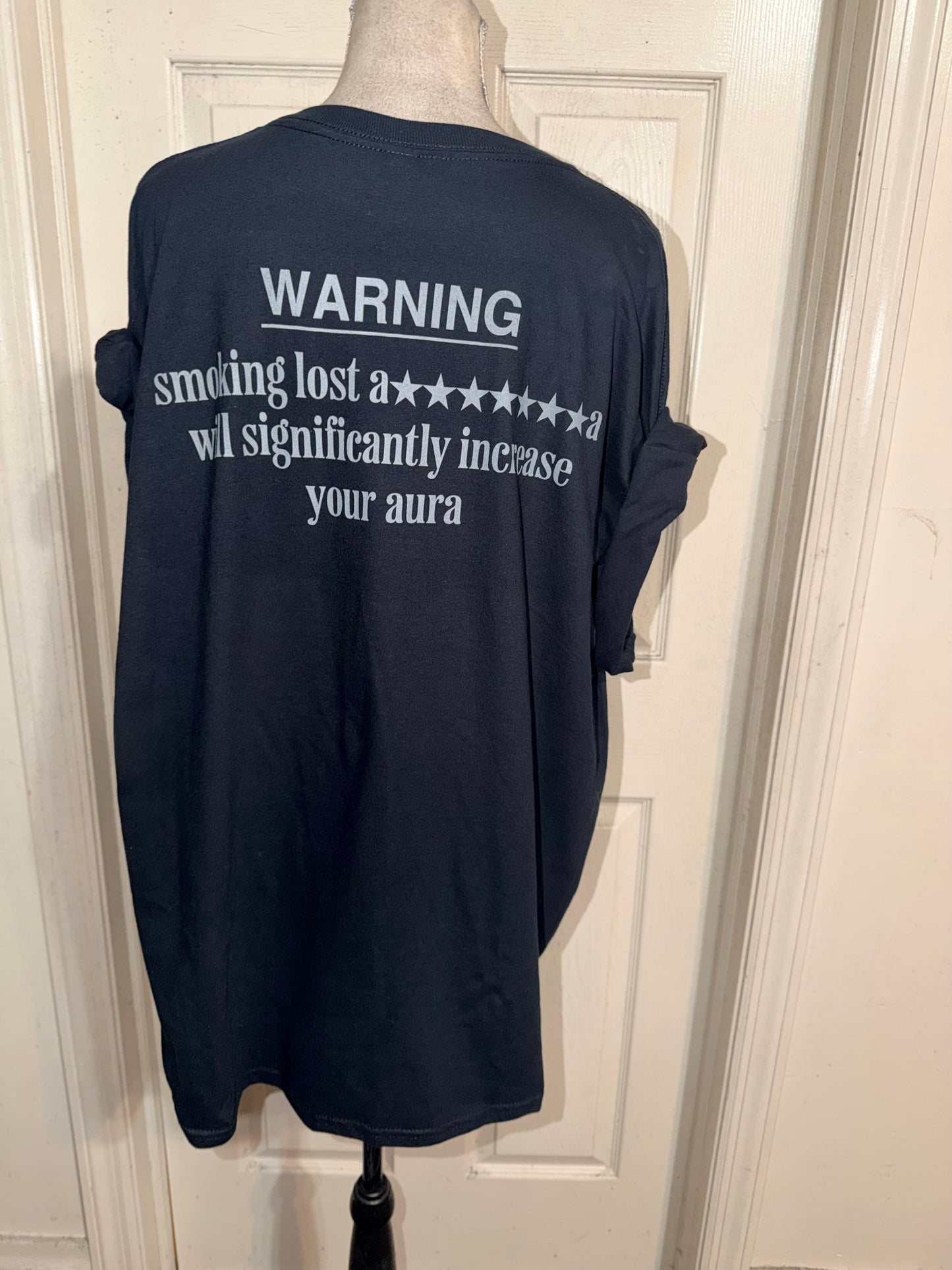 Machine Gun Kelly Double Sided Oversized Distressed Tee