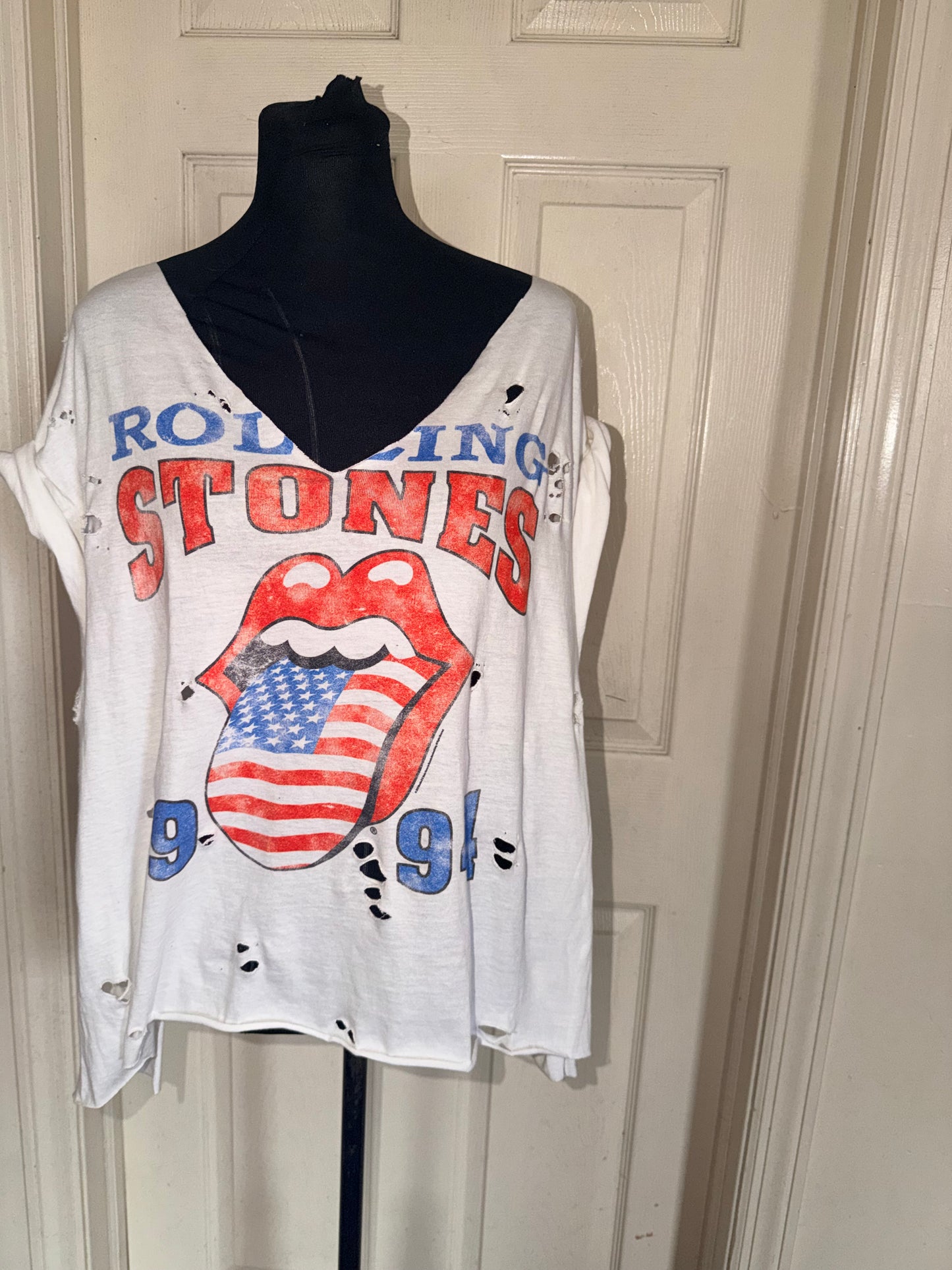 The Rolling Stones Open Back Bow Tee (as is)