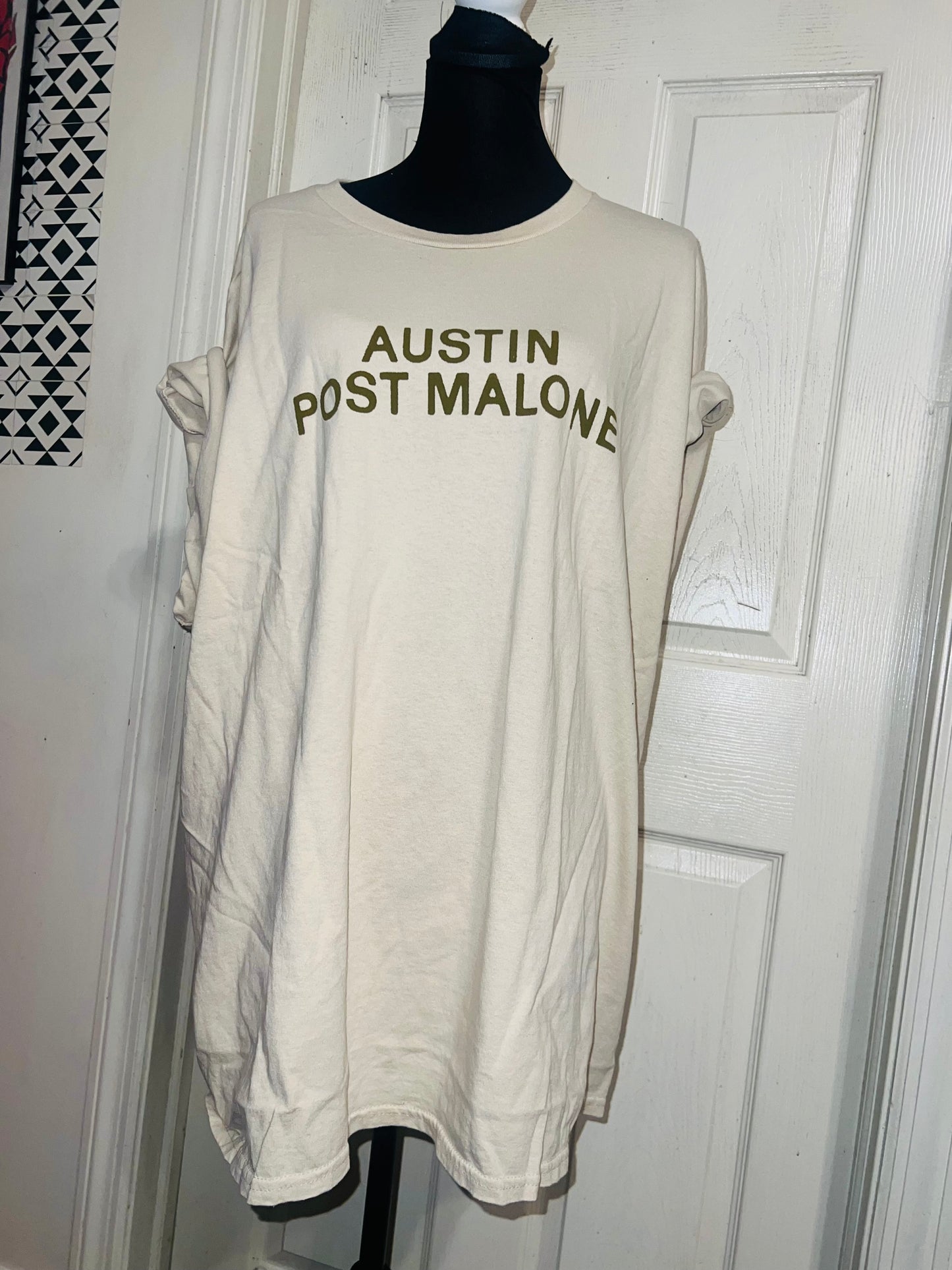 Post Malone Austin Double Sided Distressed Tee