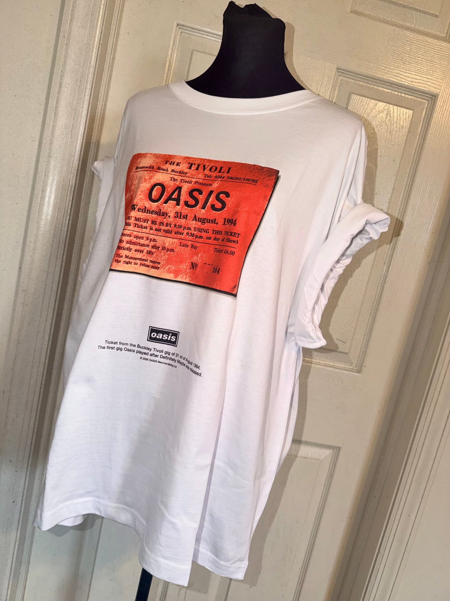 Oasis Oversized Distressed Tee