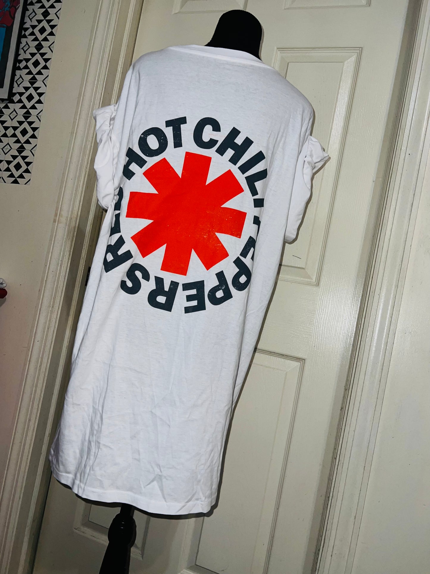 Red Hot Chili Peppers Double Sided Oversized Tee