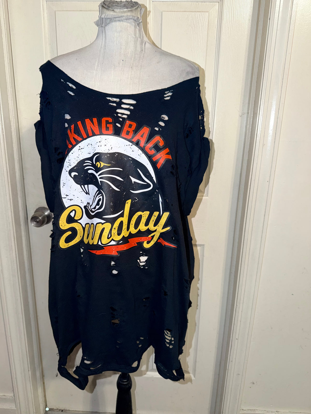 Taking Back Sunday Oversized Distressed Tee