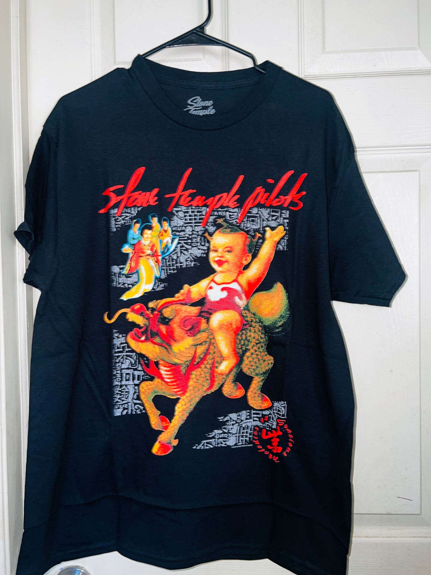 Stone Temple Pilots Oversized Distressed Tee