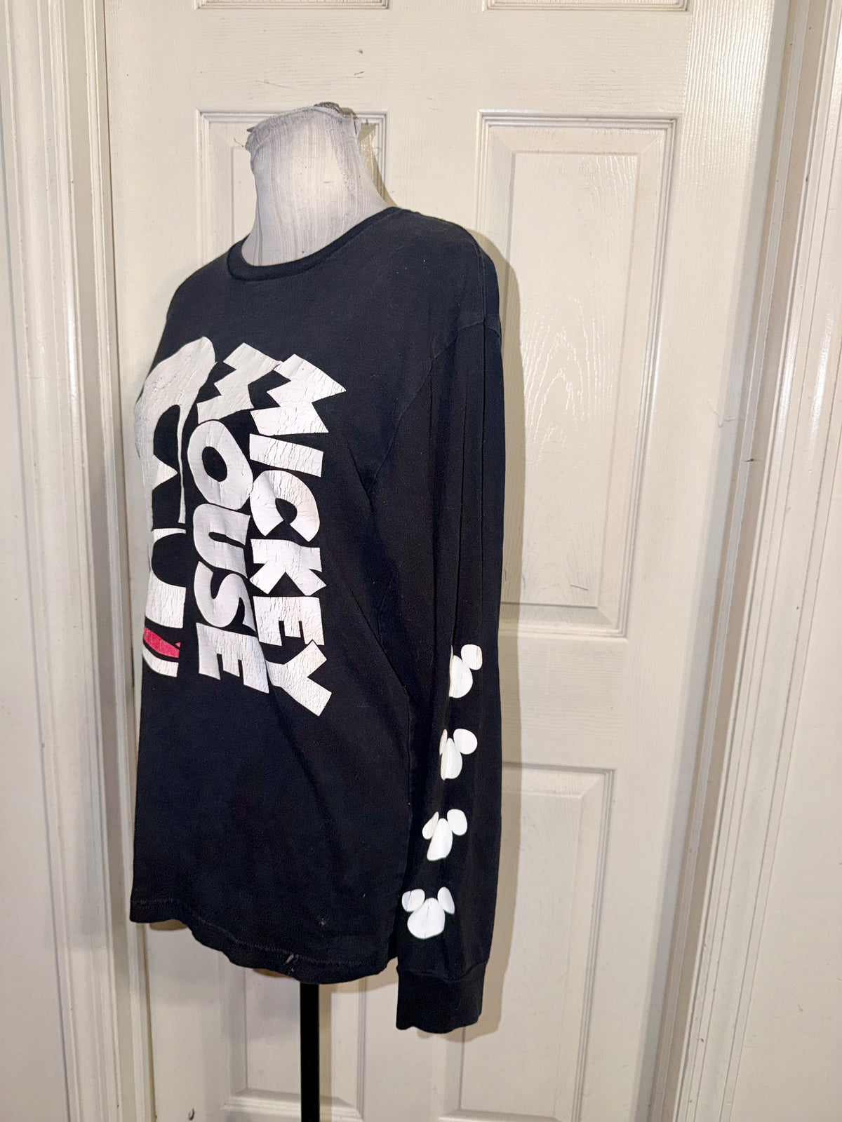 Mickey Mouse Vintage Oversized Long Sleeve Tee