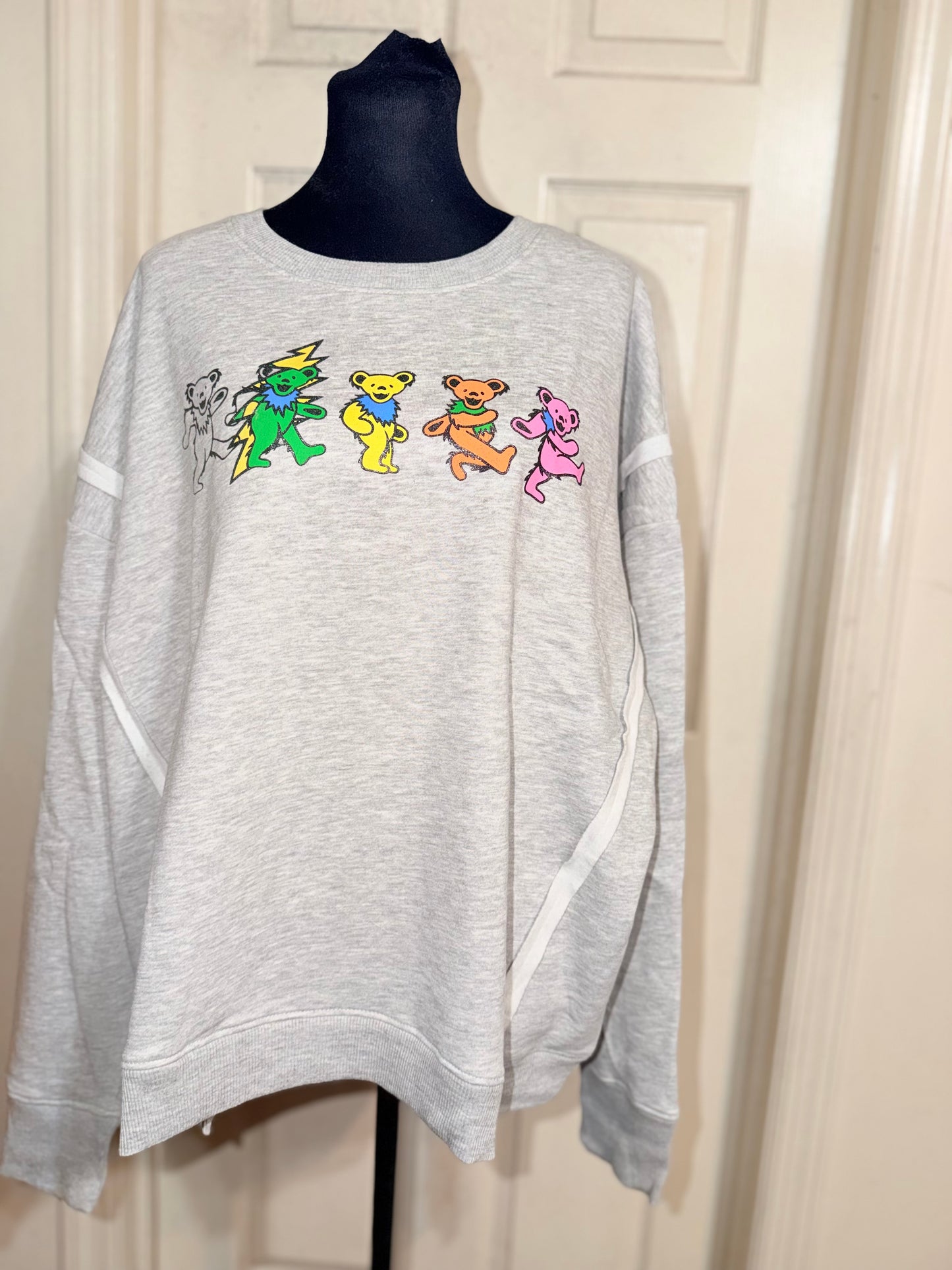 Grateful Dead Oversized Distressed Tee