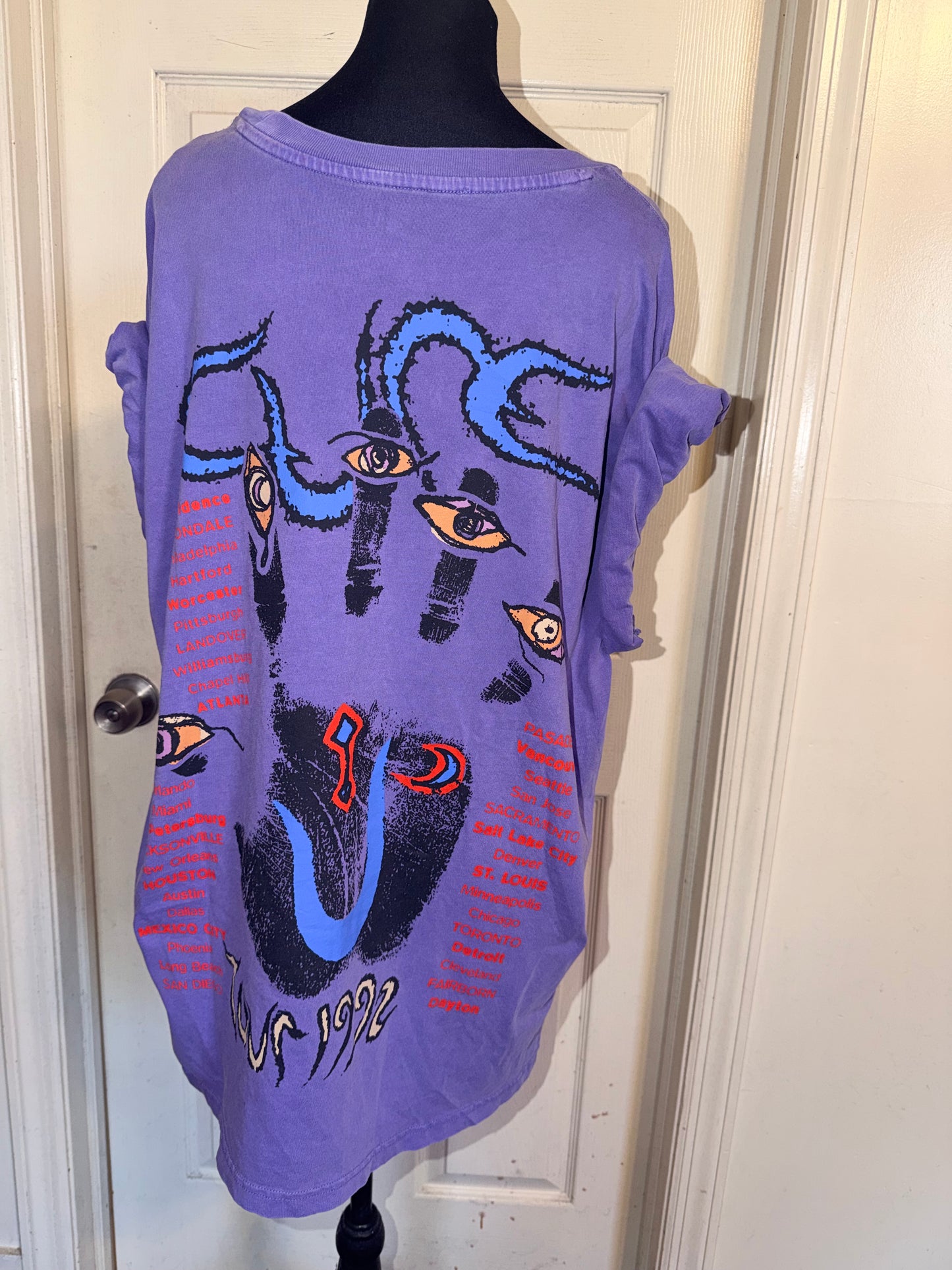 The Cure Double Sided Oversized Tee