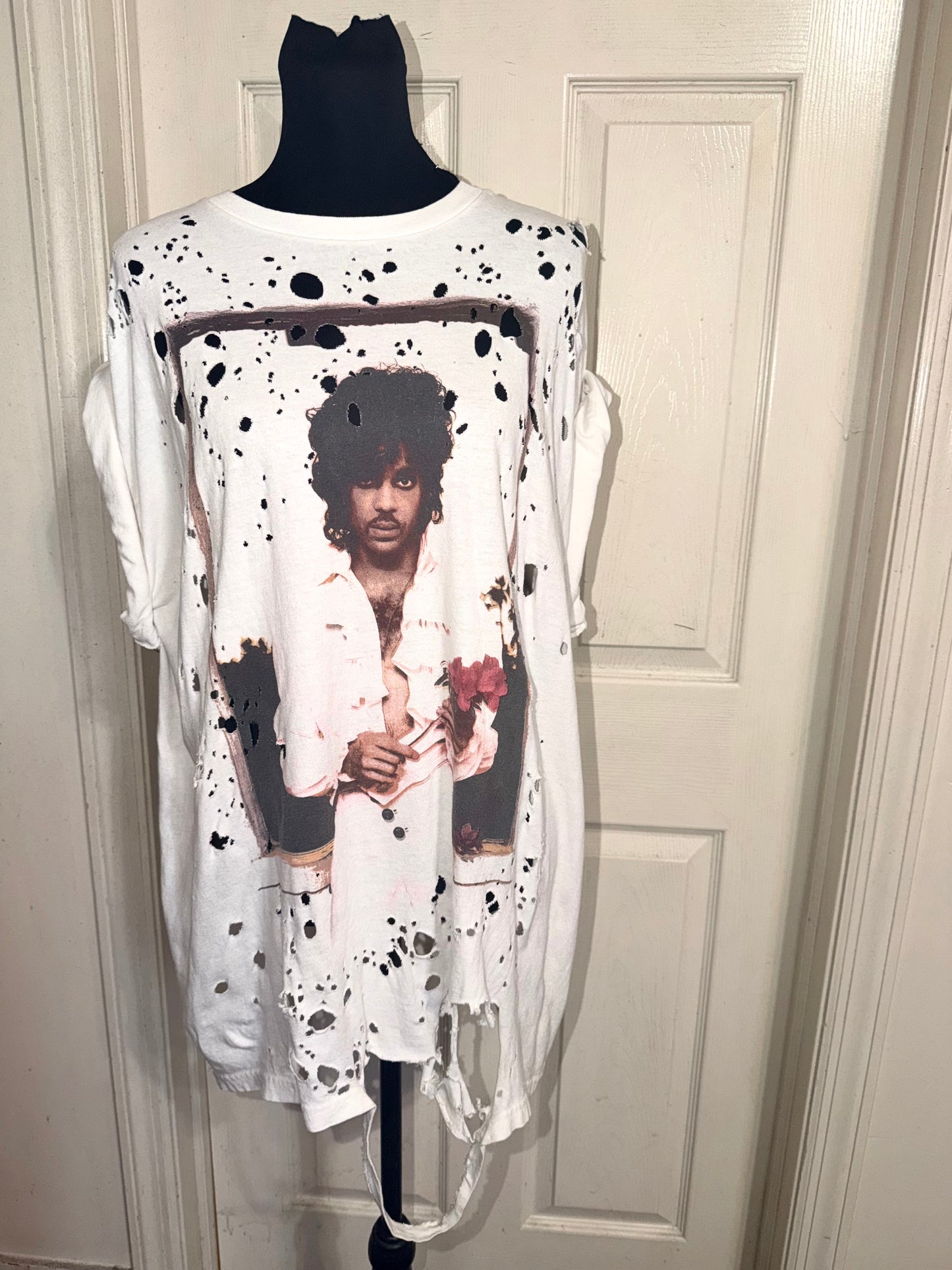 Prince Oversized Distressed Tee