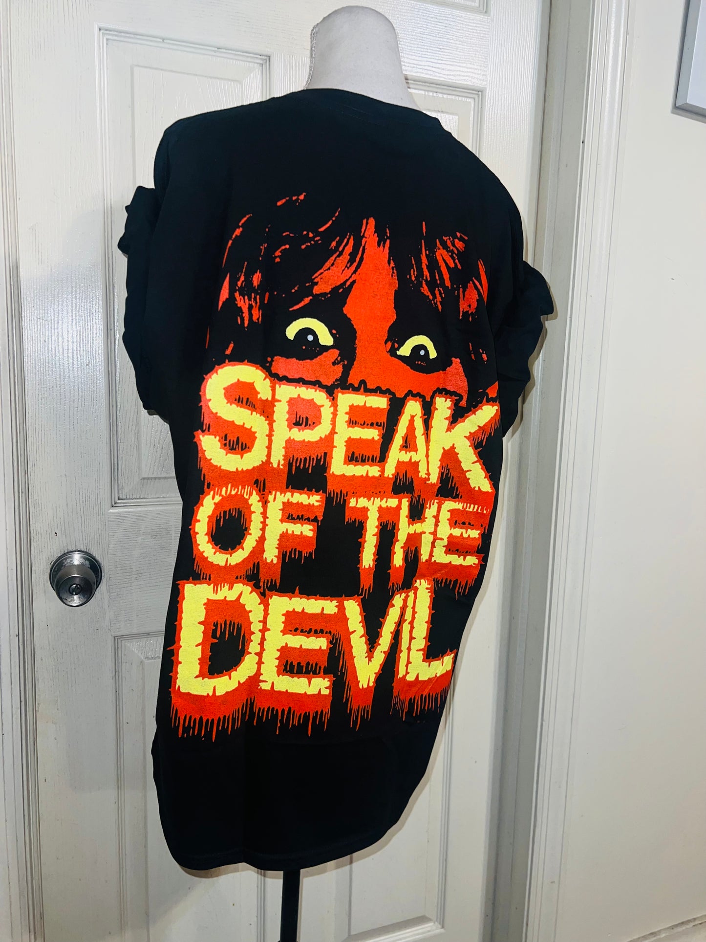 Ozzy Osbourne Double Sided Oversized Distressed Tee