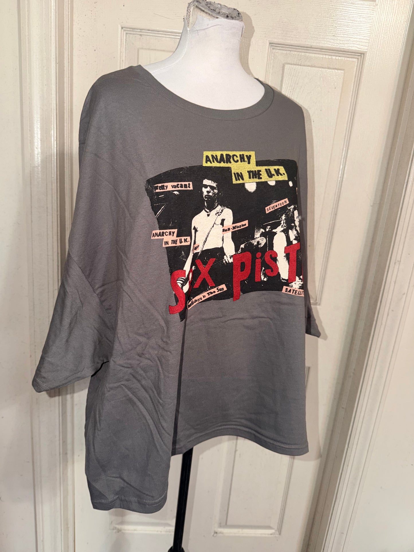 The Sex Pistols Oversized Distressed Tee