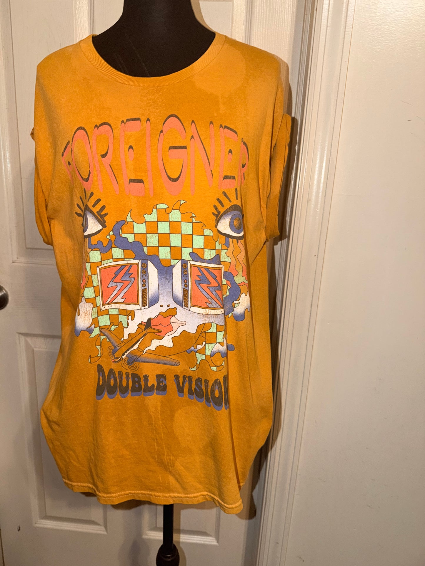 Foreigner Sun-bleached Oversized Tee