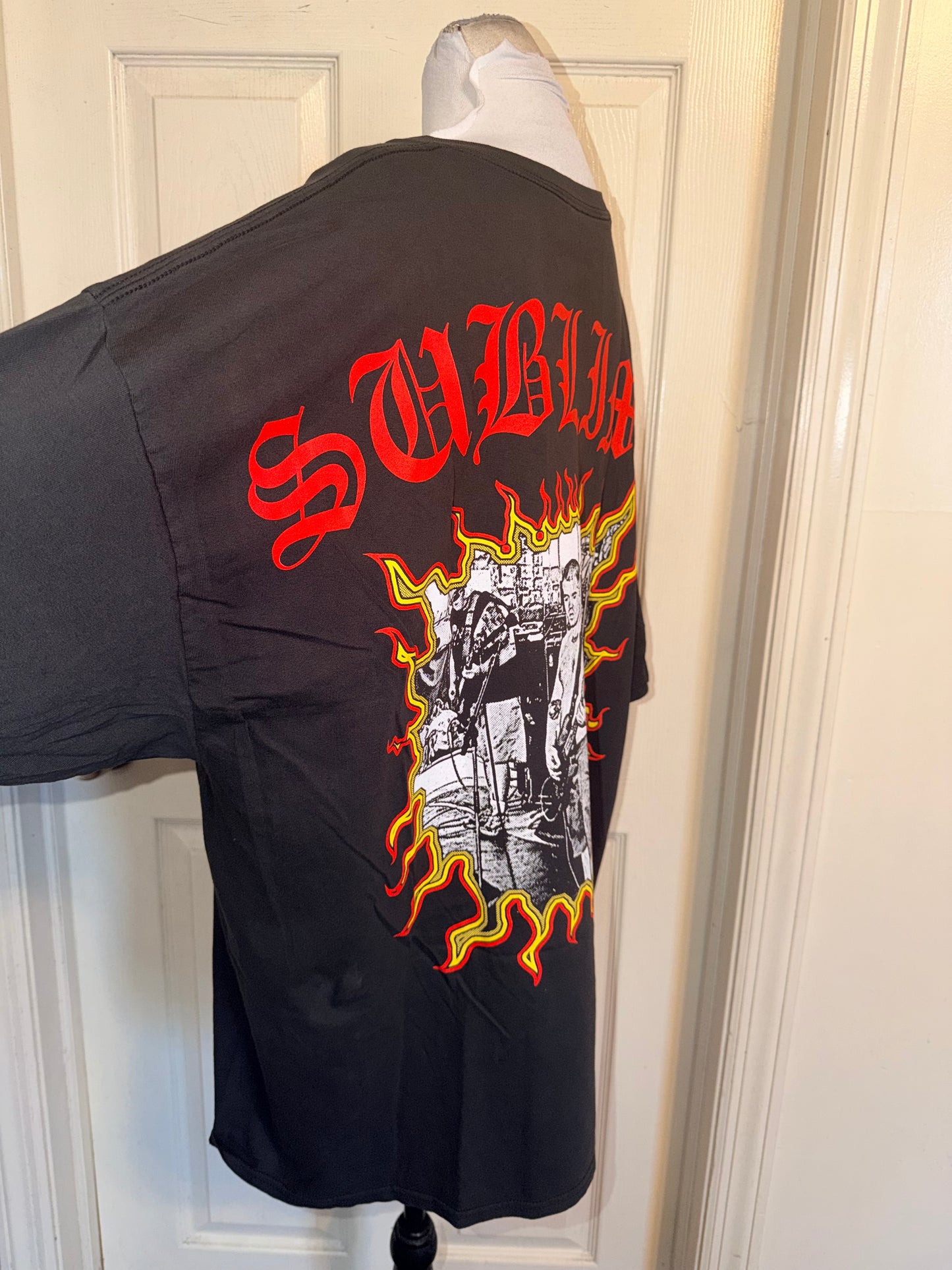 Sublime Double Sided Oversized Distressed Tee