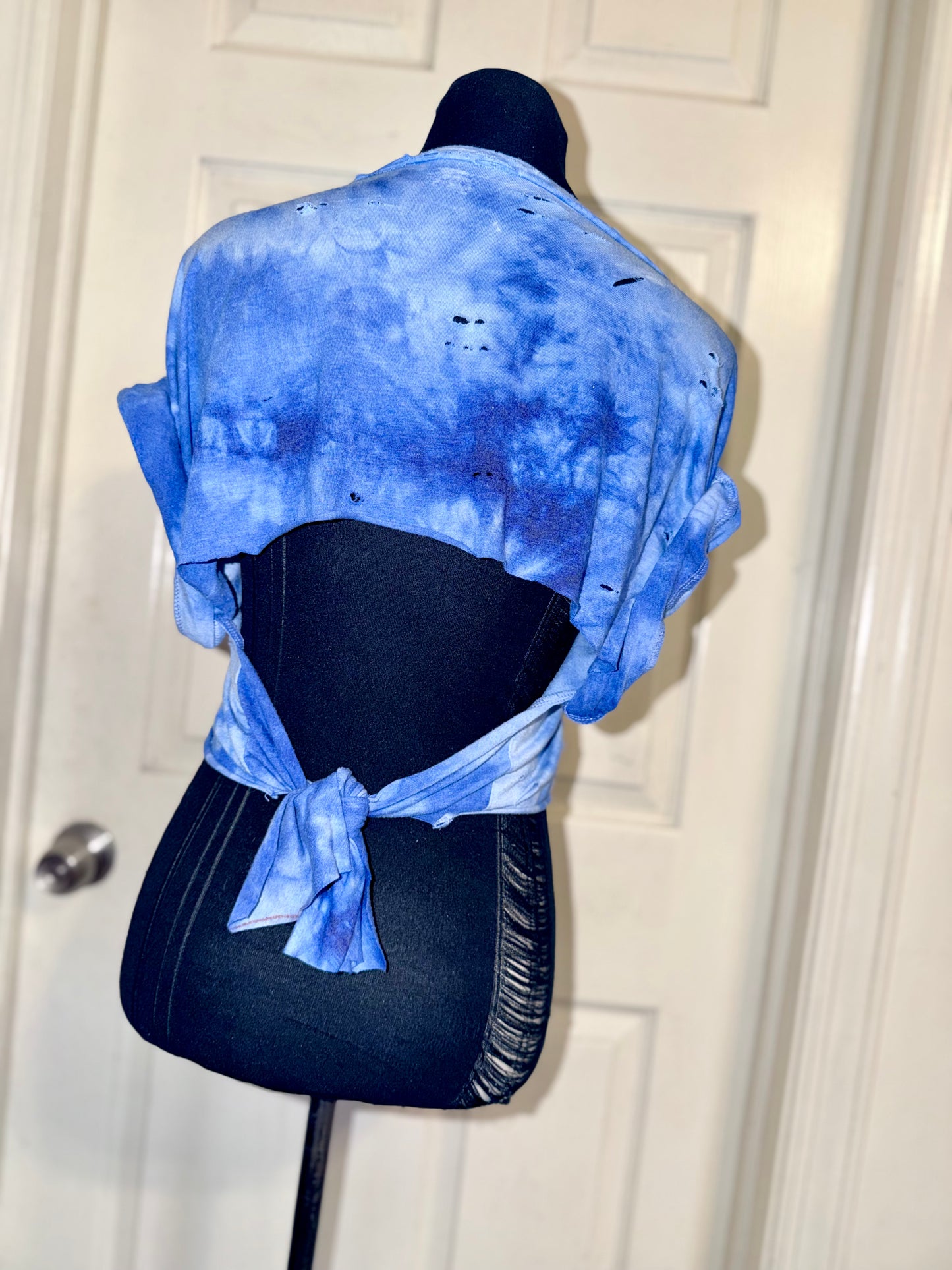 Sublime Distressed Open Tied Back Tee (as is)