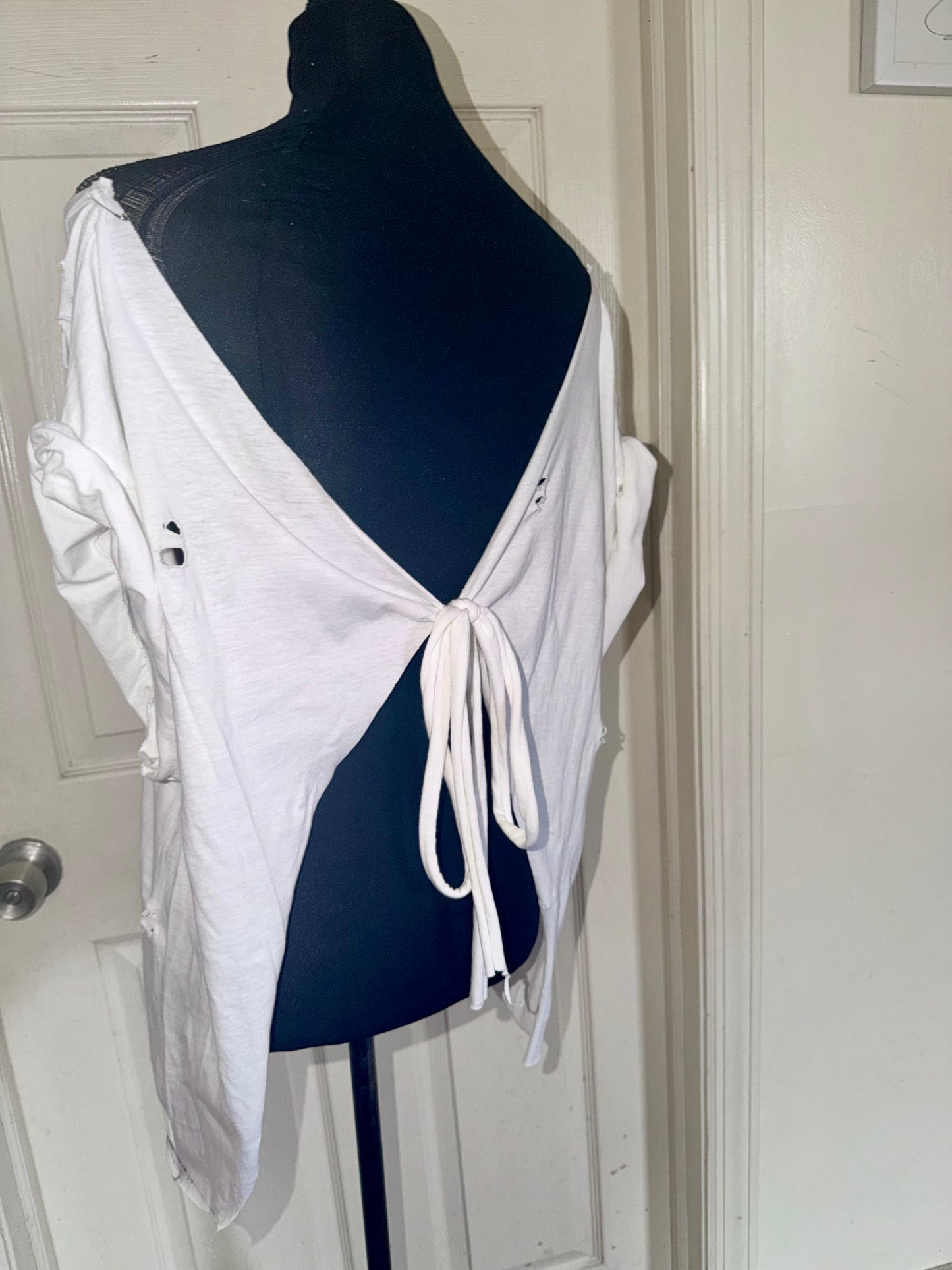 The Rolling Stones Open Back Bow Tee (as is)