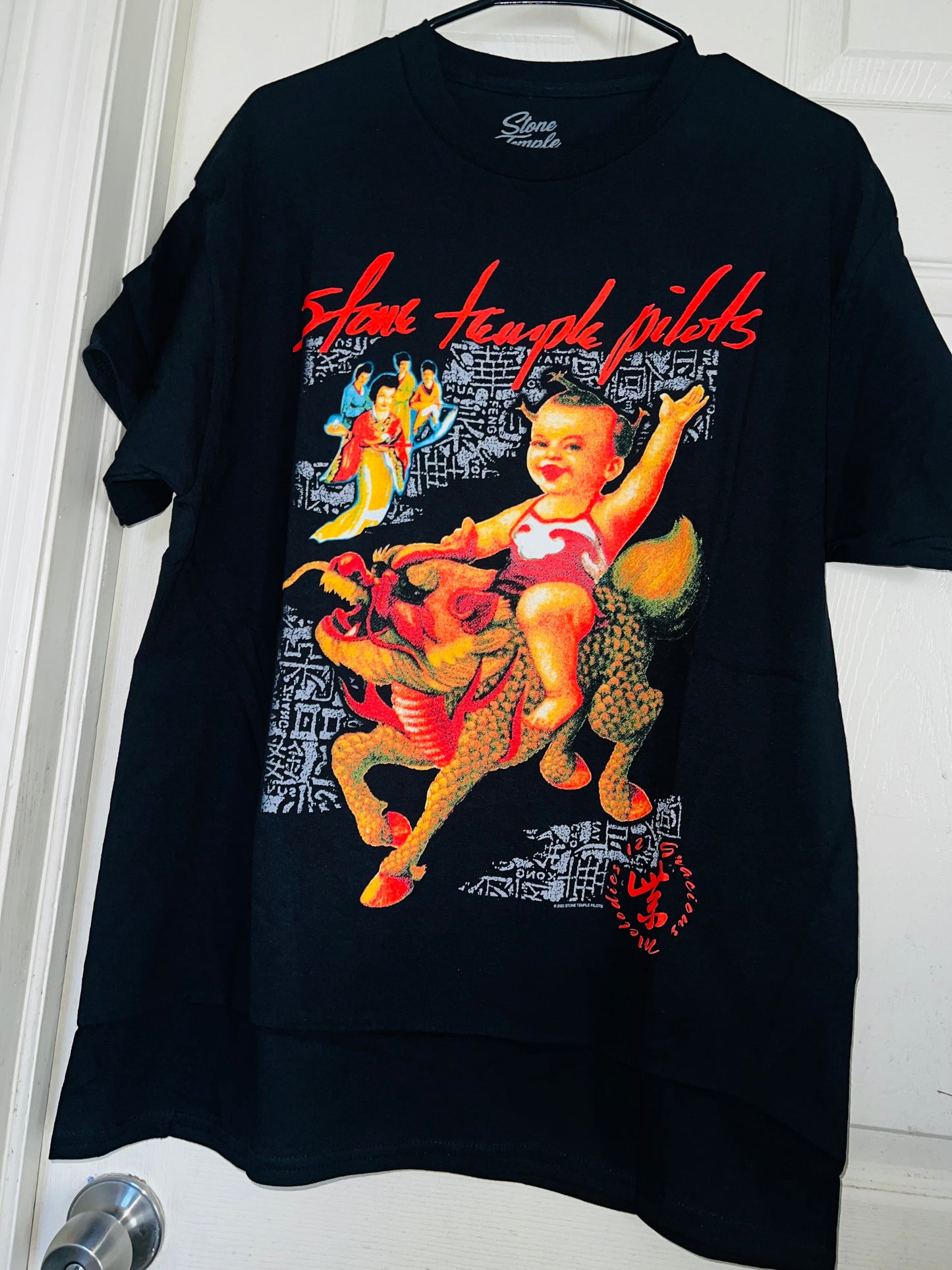 Stone Temple Pilots Oversized Distressed Tee