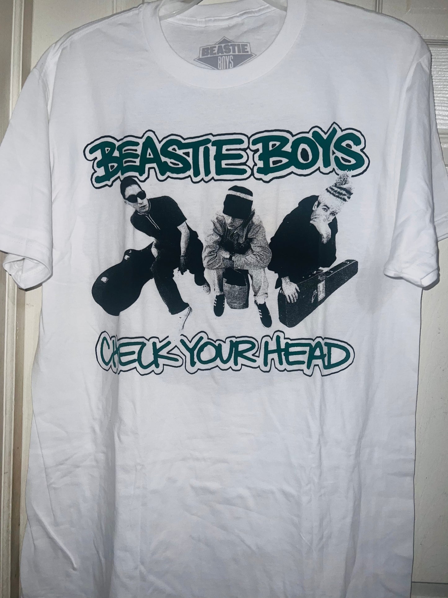 Beastie Boys Double Sided Oversized Distressed Tee