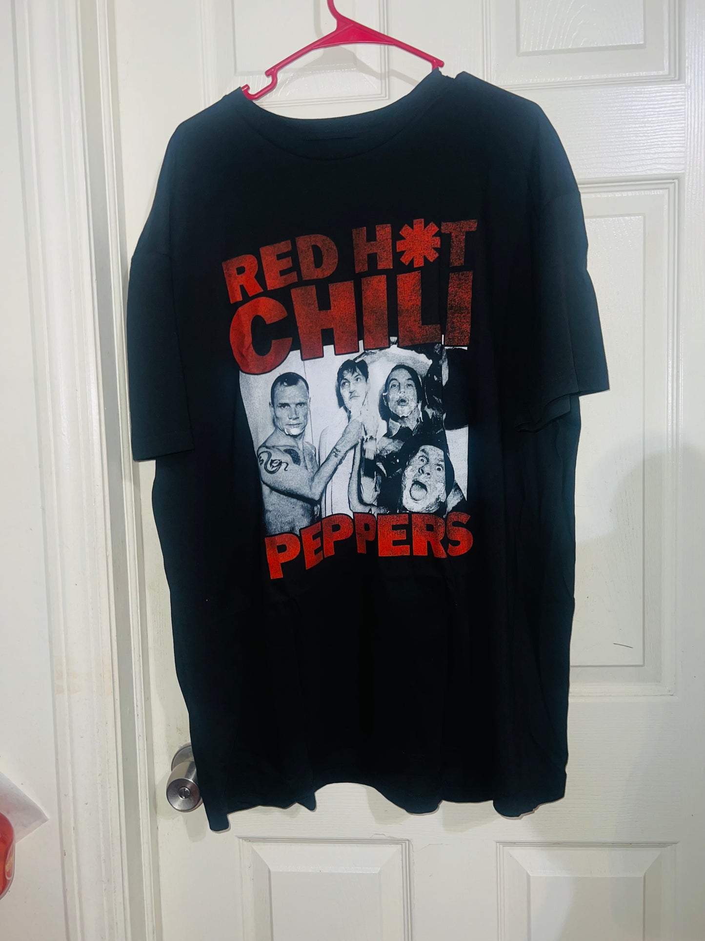 Red Hot Chili Peppers Oversized Distressed Tee