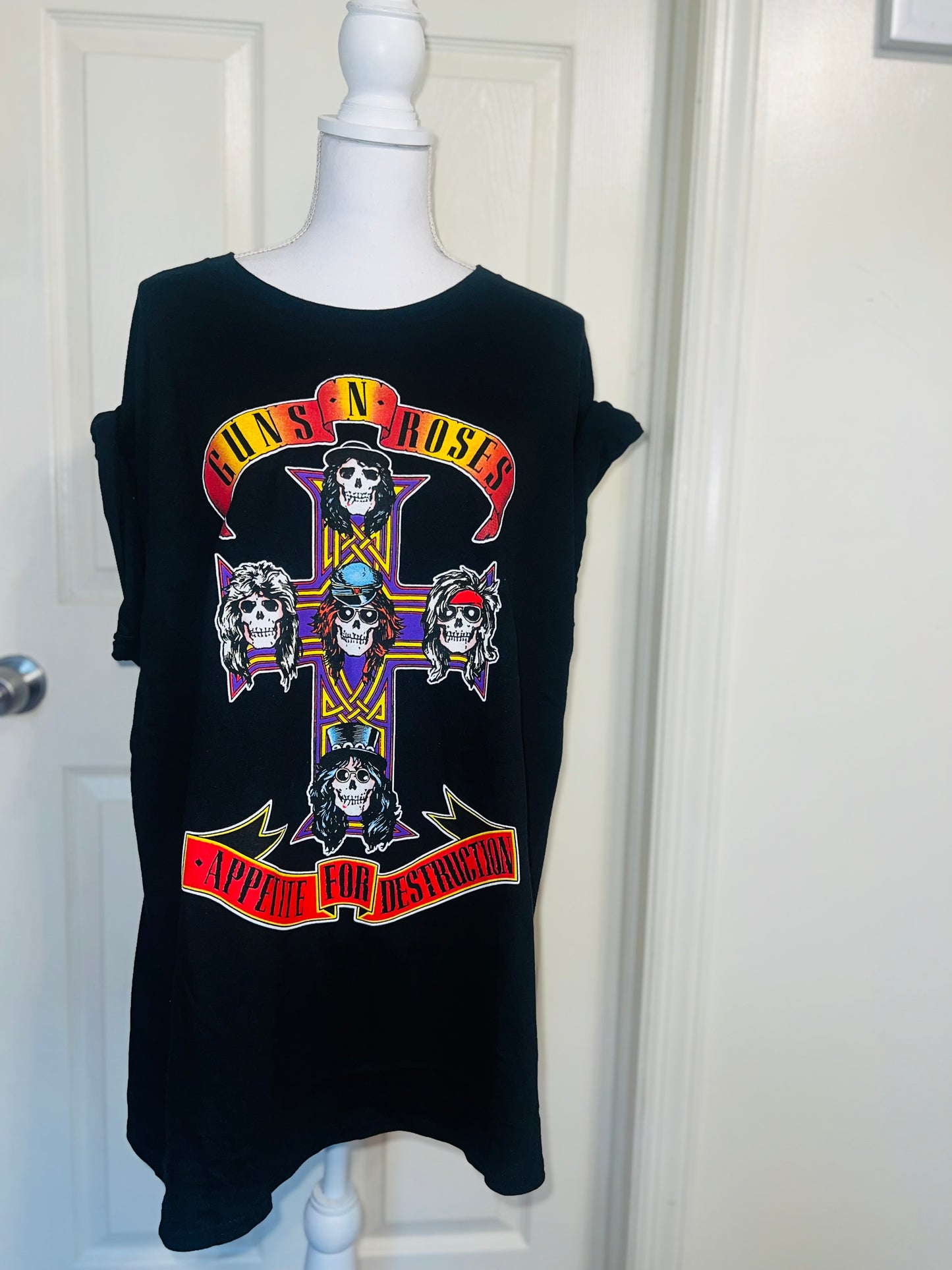 Guns N’ Roses Oversized Distressed Tee