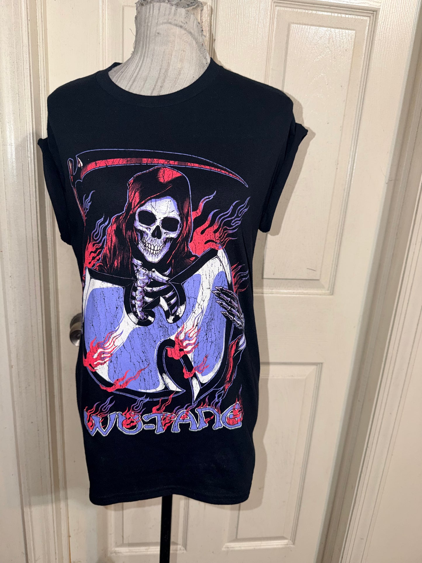 Wu-Tang Clan Oversized Distressed Tee