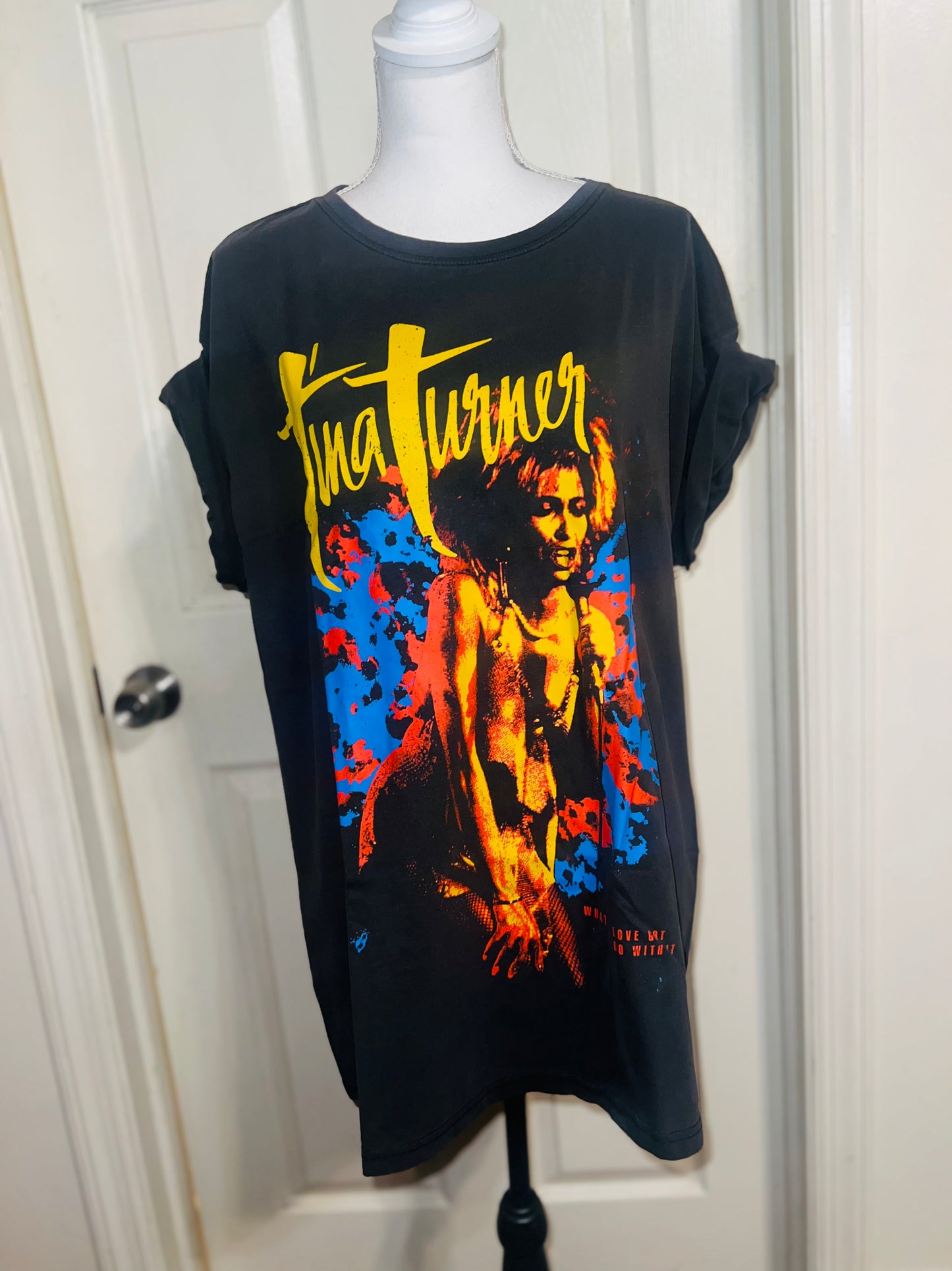 Tina Turner Oversized Distressed Tee