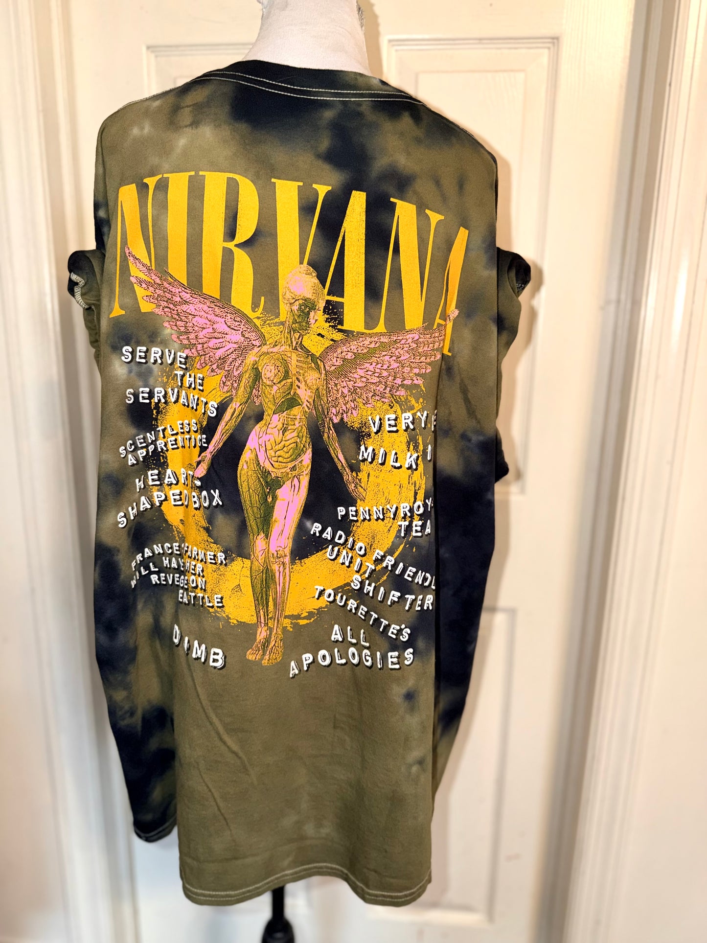 Nirvana Double Sided Oversized Tee