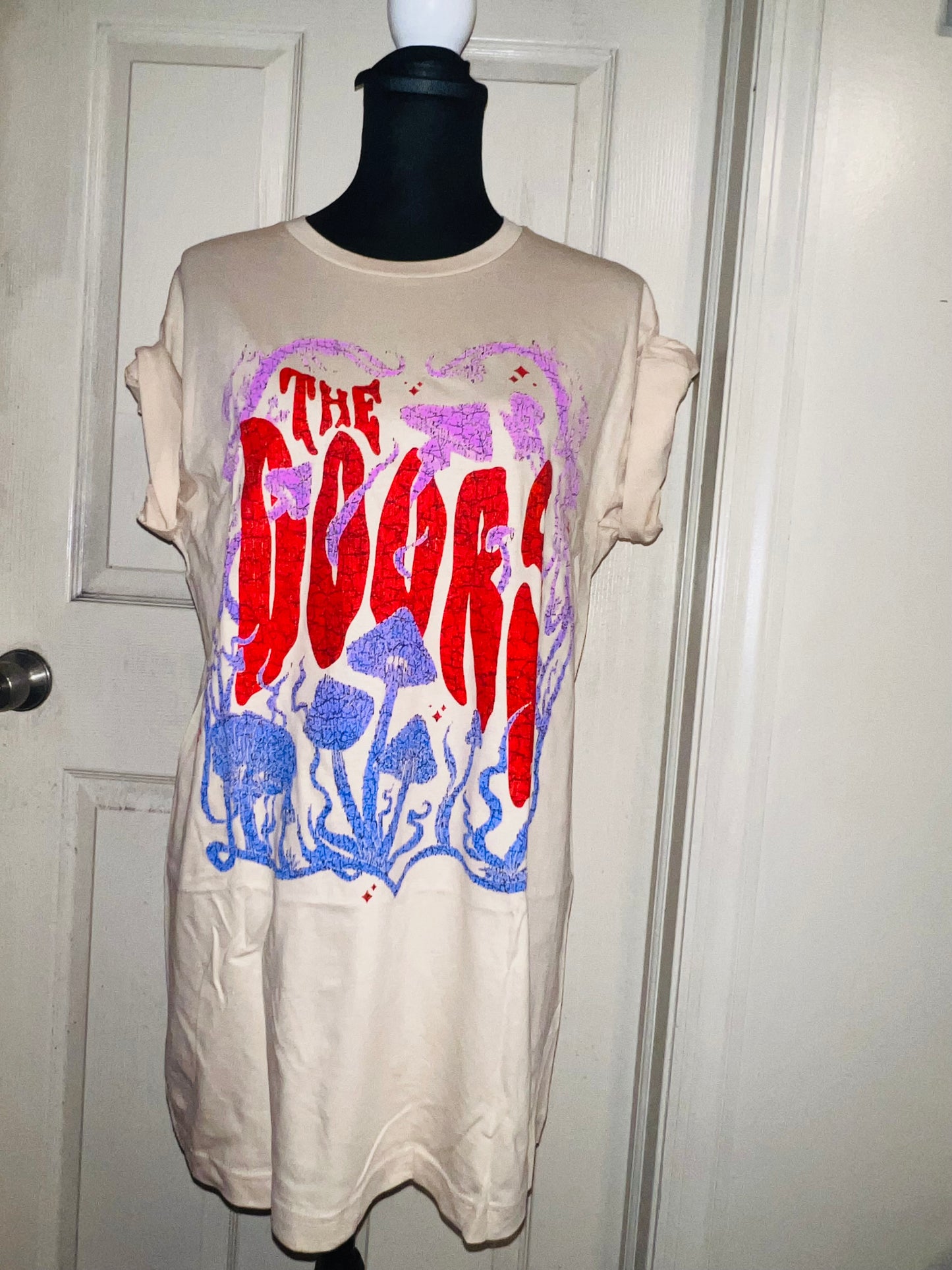 The Doors Oversized Distressed T-Shirt