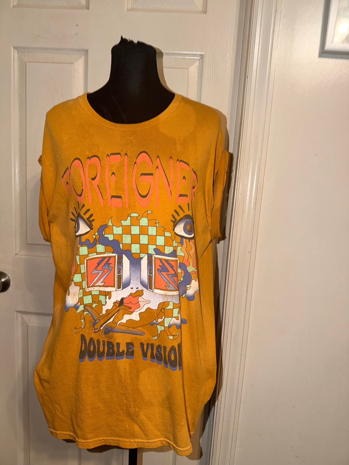 Foreigner Sun-bleached Oversized Tee