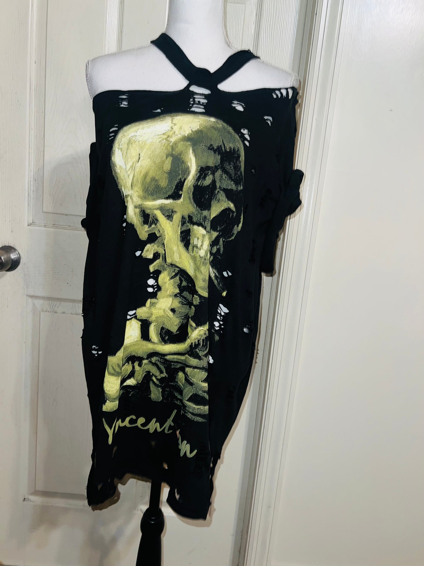 Vincent Van Gogh Oversized Distresed Tee (read description)