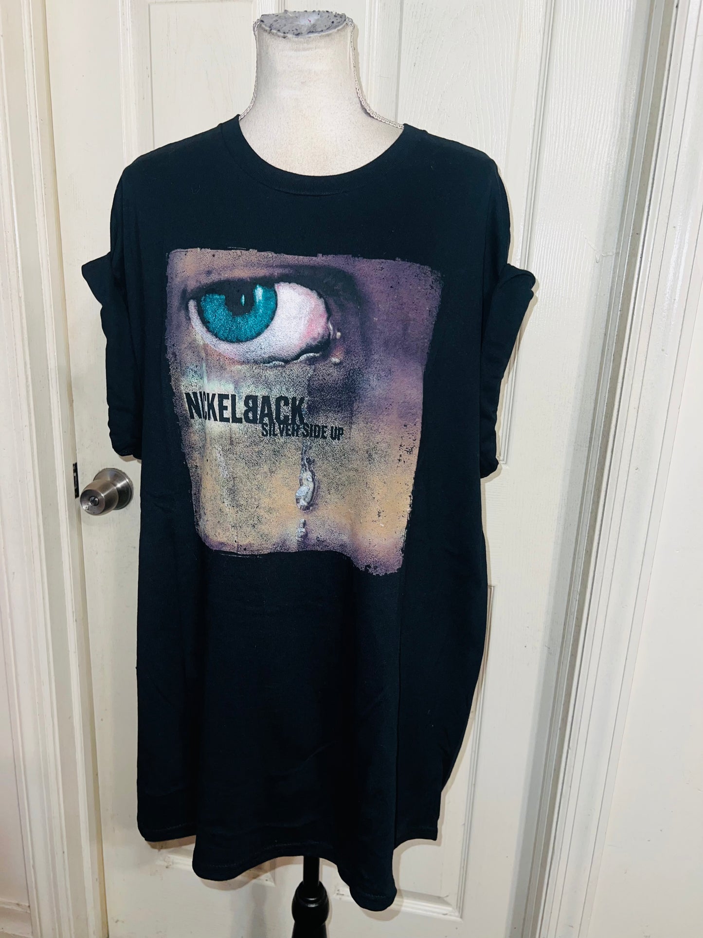 Nickelback Oversized Distressed Tee