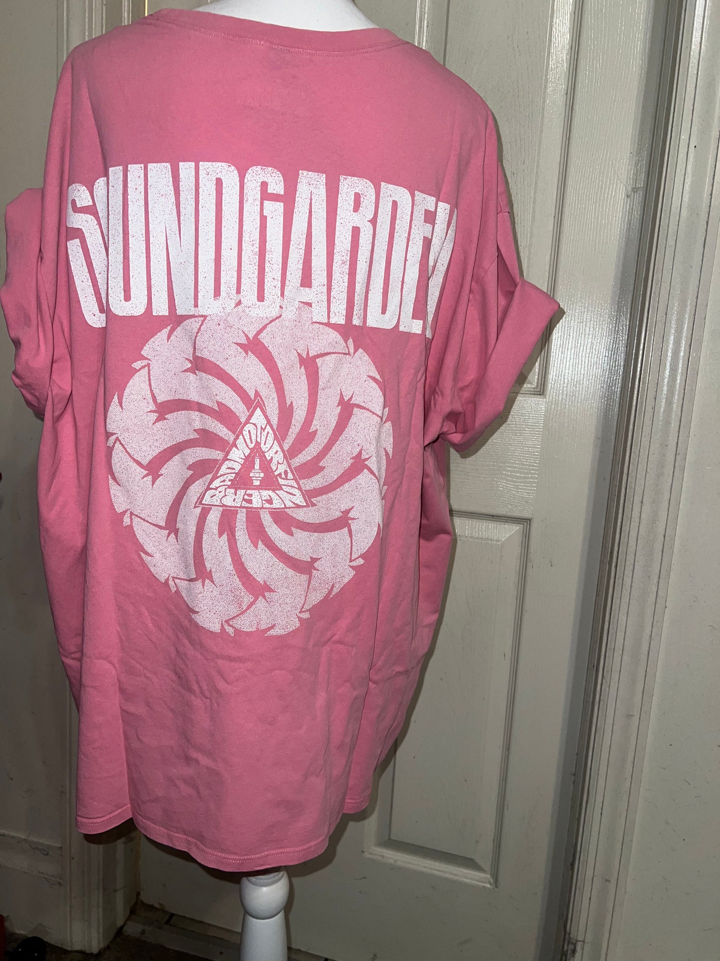 Soundgarden Double Sided Oversized Distressed Tee