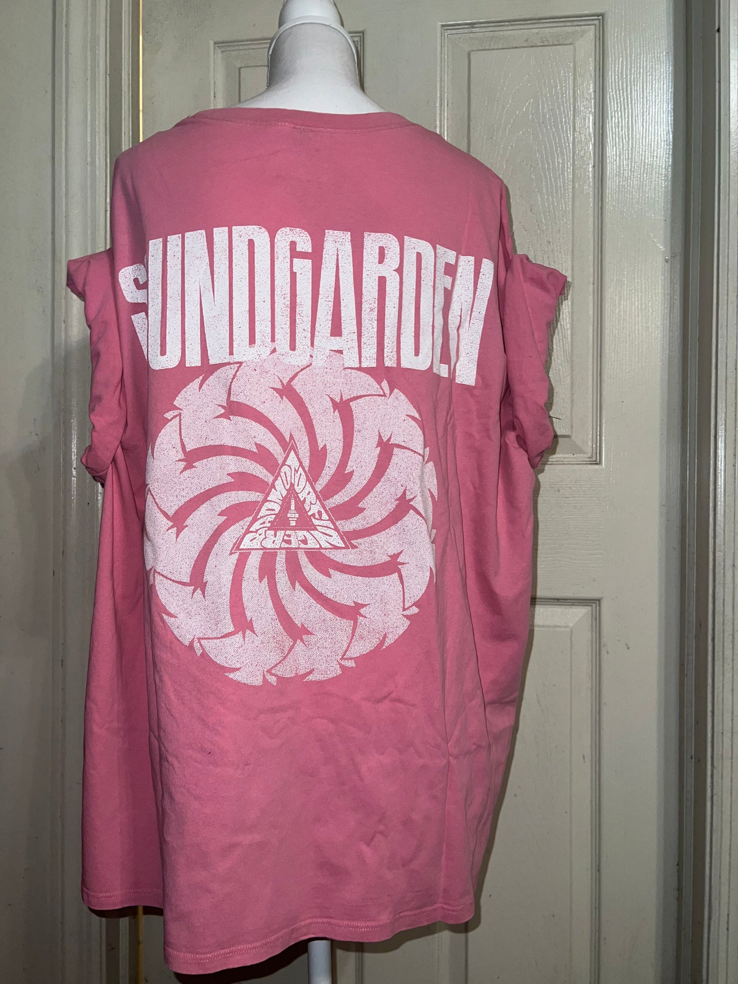 Soundgarden Double Sided Oversized Distressed Tee