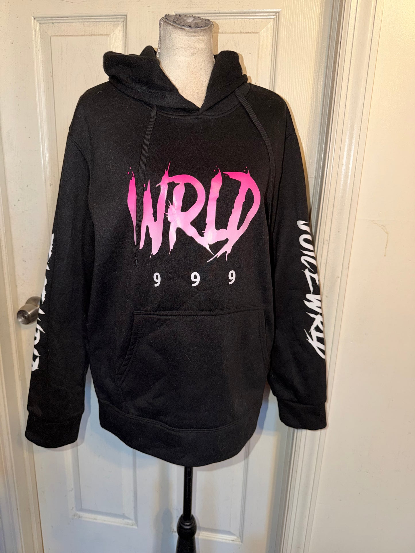 Juice Wrld Oversized Distressed Hoodie