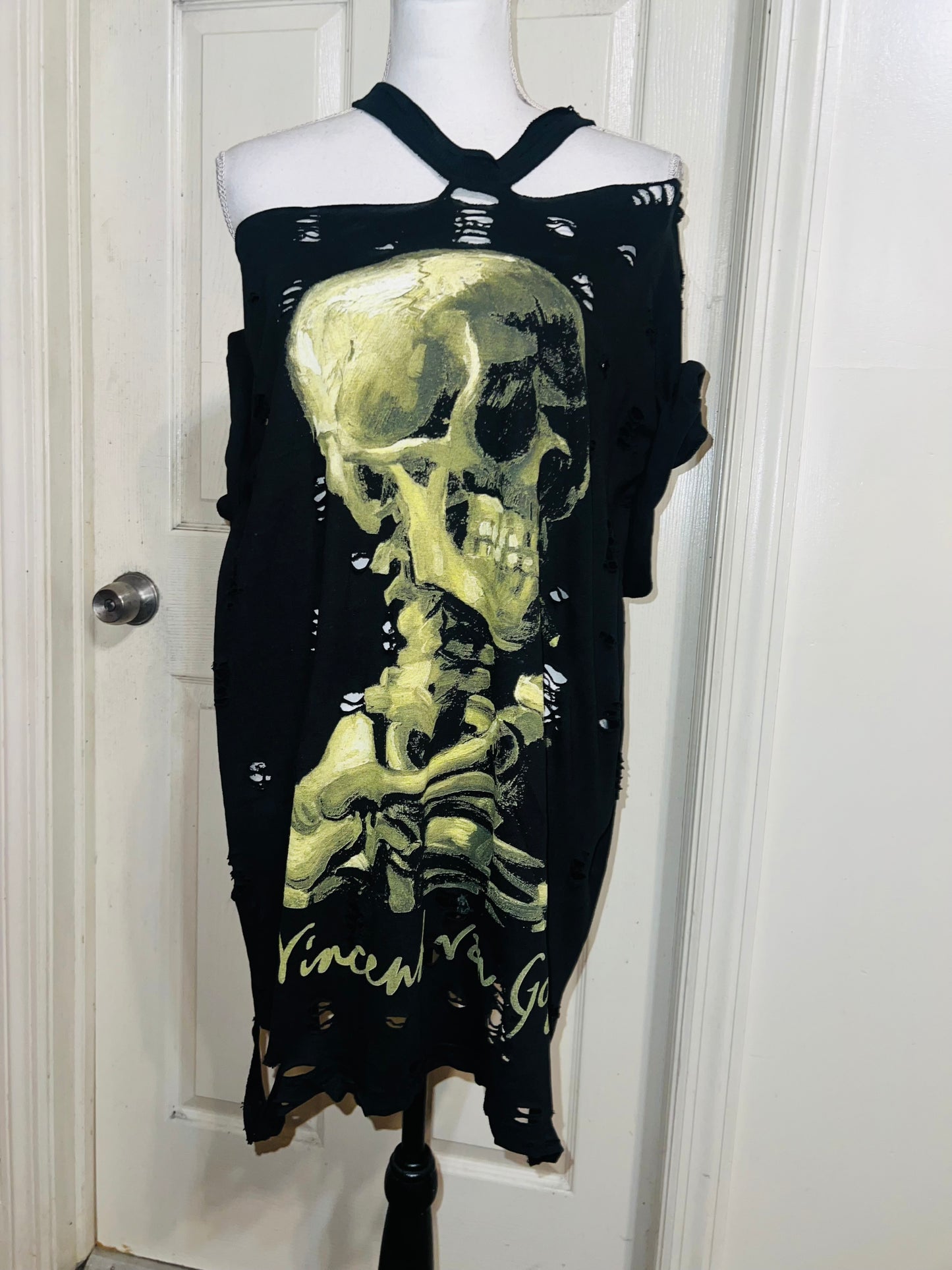Vincent Van Gogh Oversized Distresed Tee (read description)