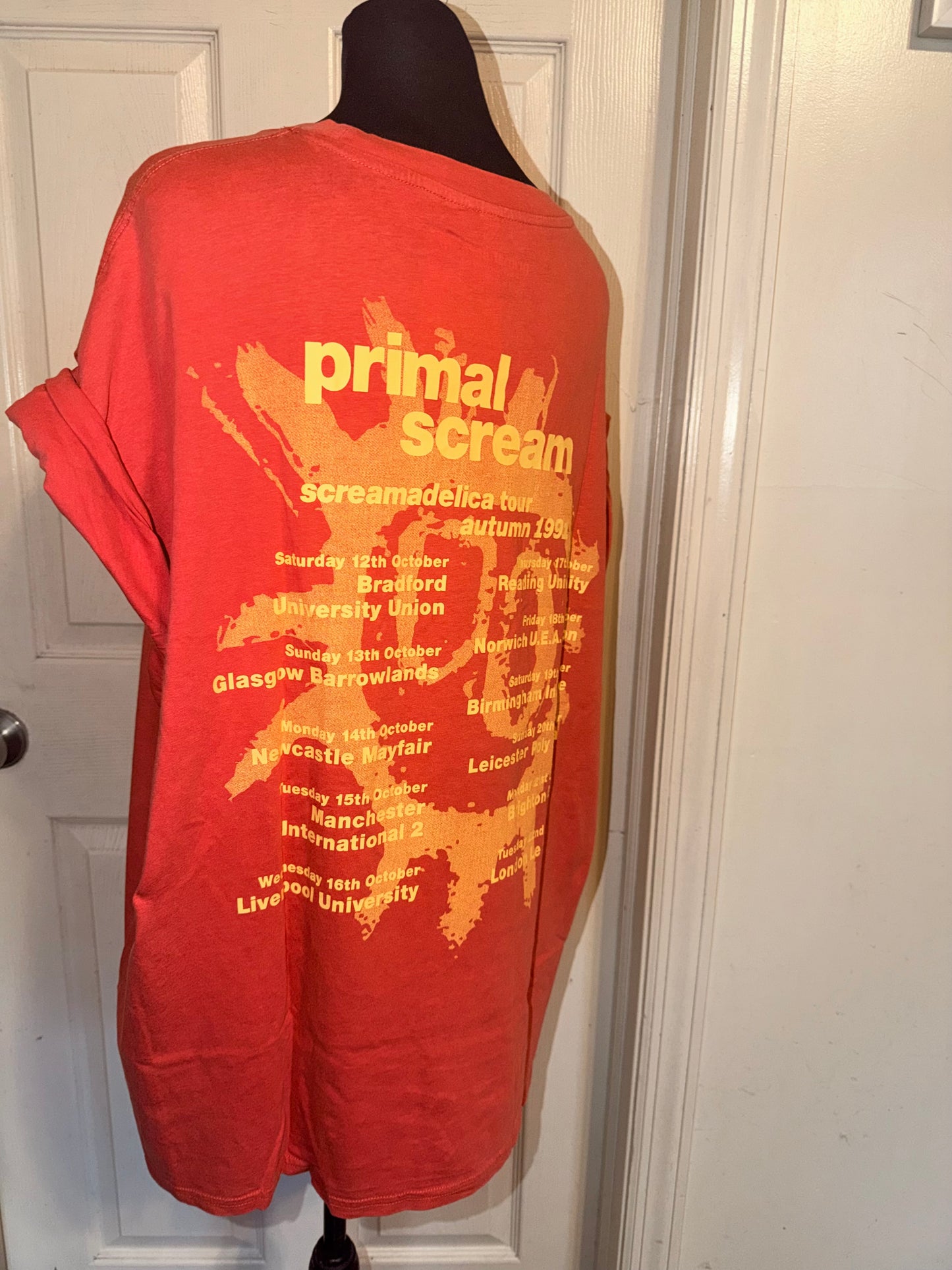 Primal Scream Double Sided Oversized Tee