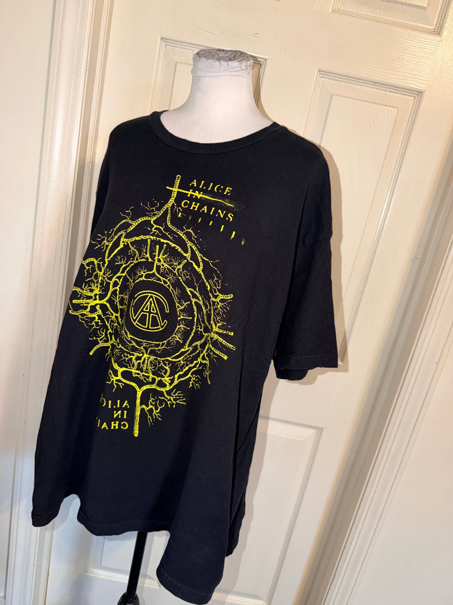 Alice In Chains Double Sided Oversized Distressed Tee