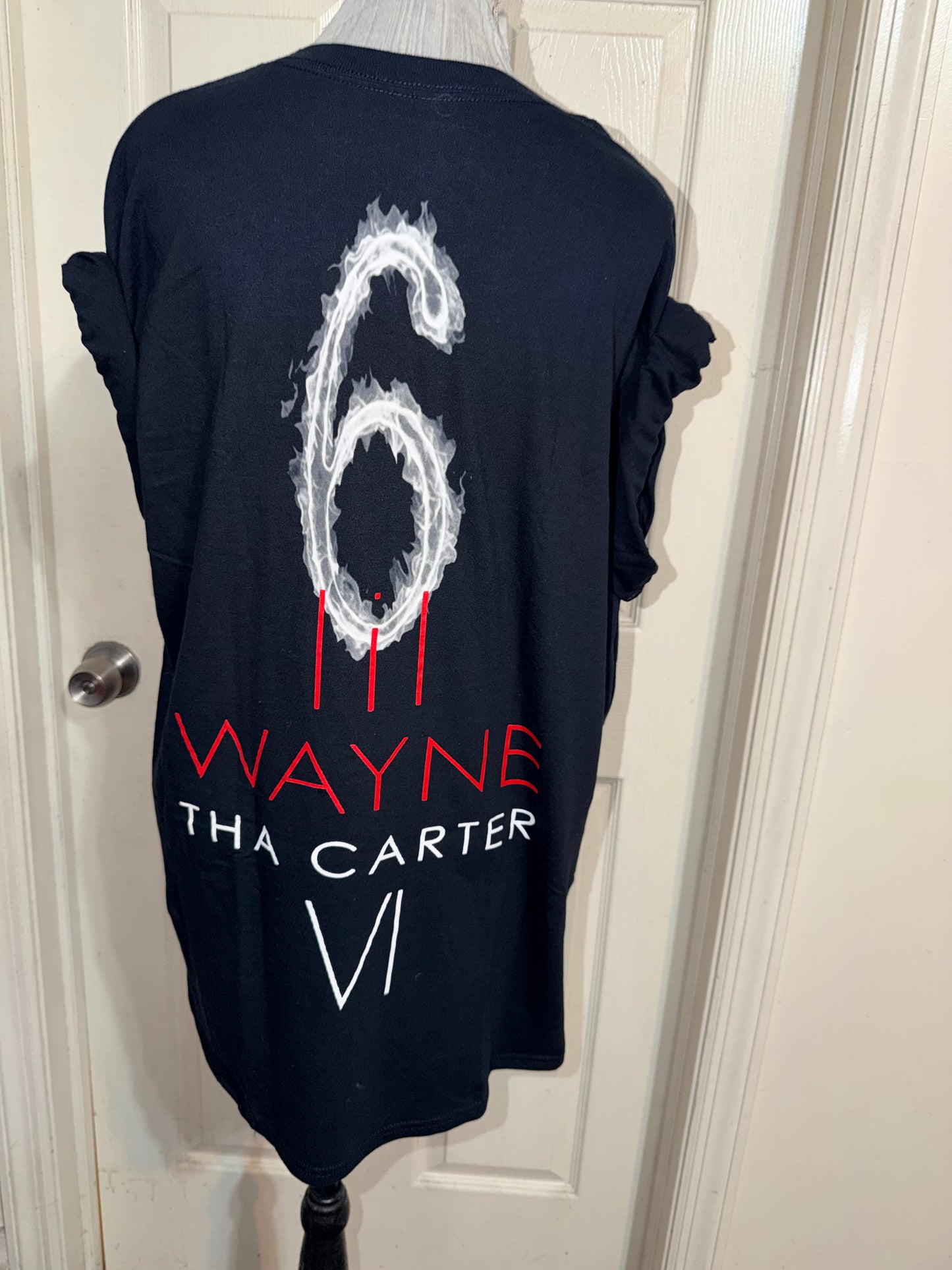 Lil Wayne Double Sided Oversized Distressed Tee