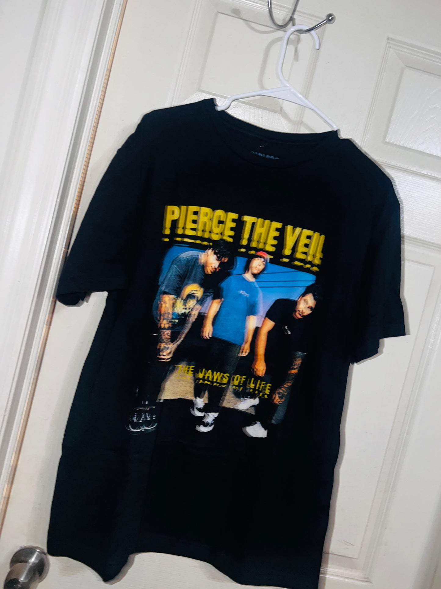 Pierce the Veil Oversized Distressed Tee