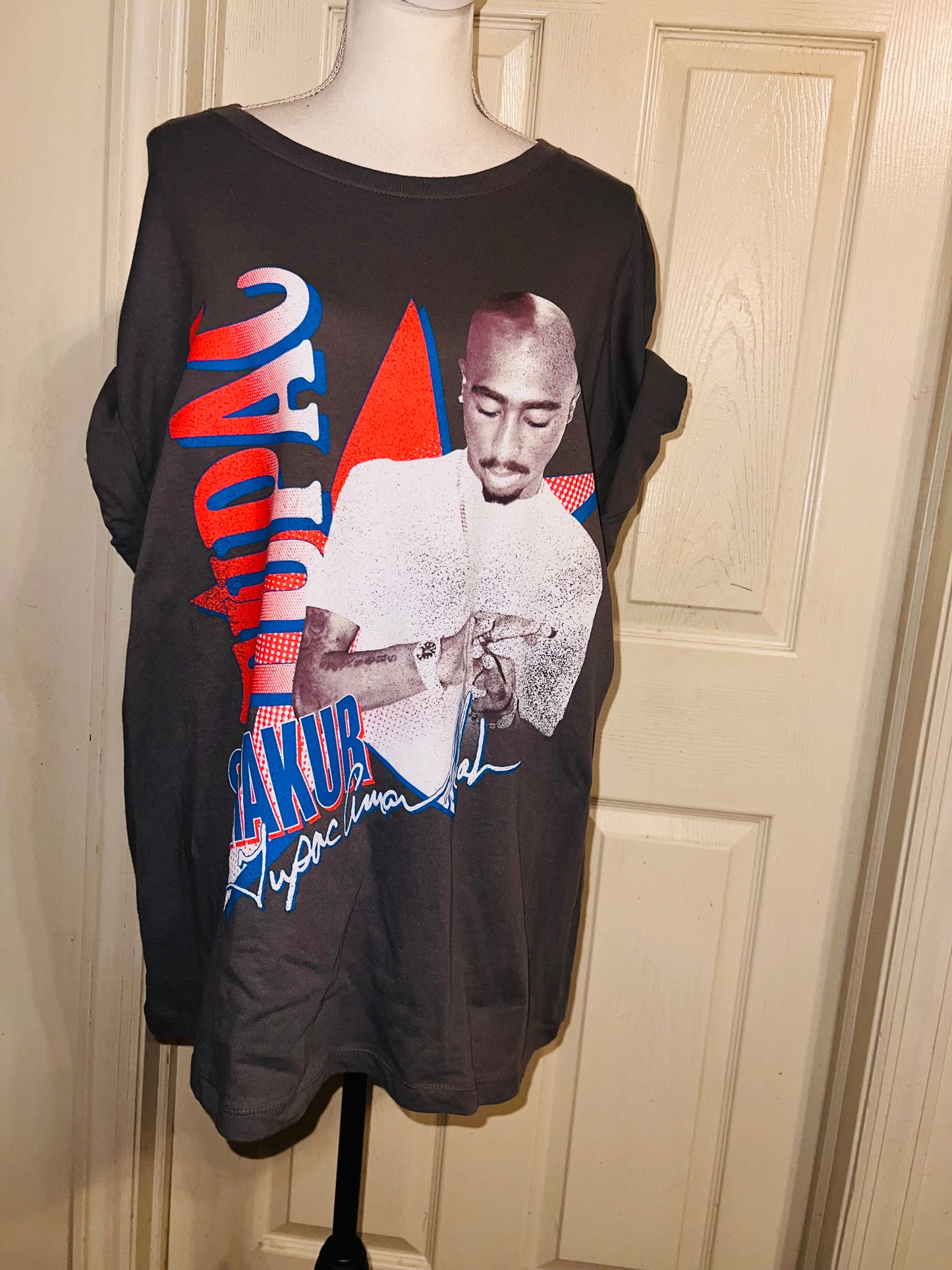 Tupac Distressed Tee