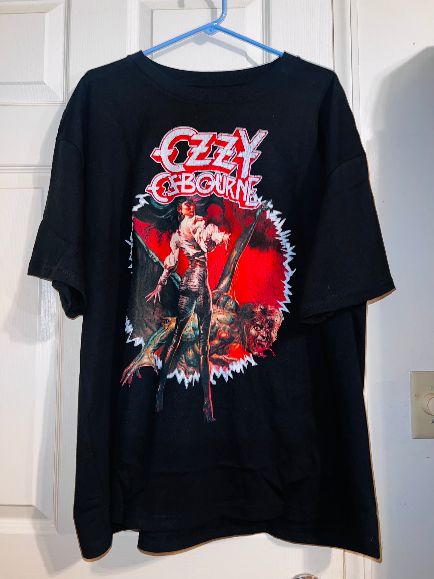 Ozzy Osbourne Oversized Distressed Tee