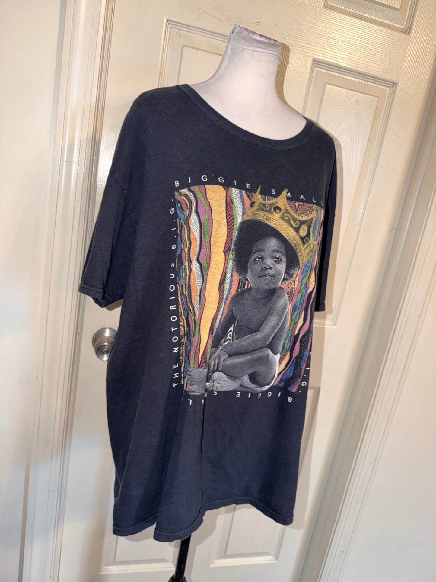 Notorious BIG Oversized Distressed Tee